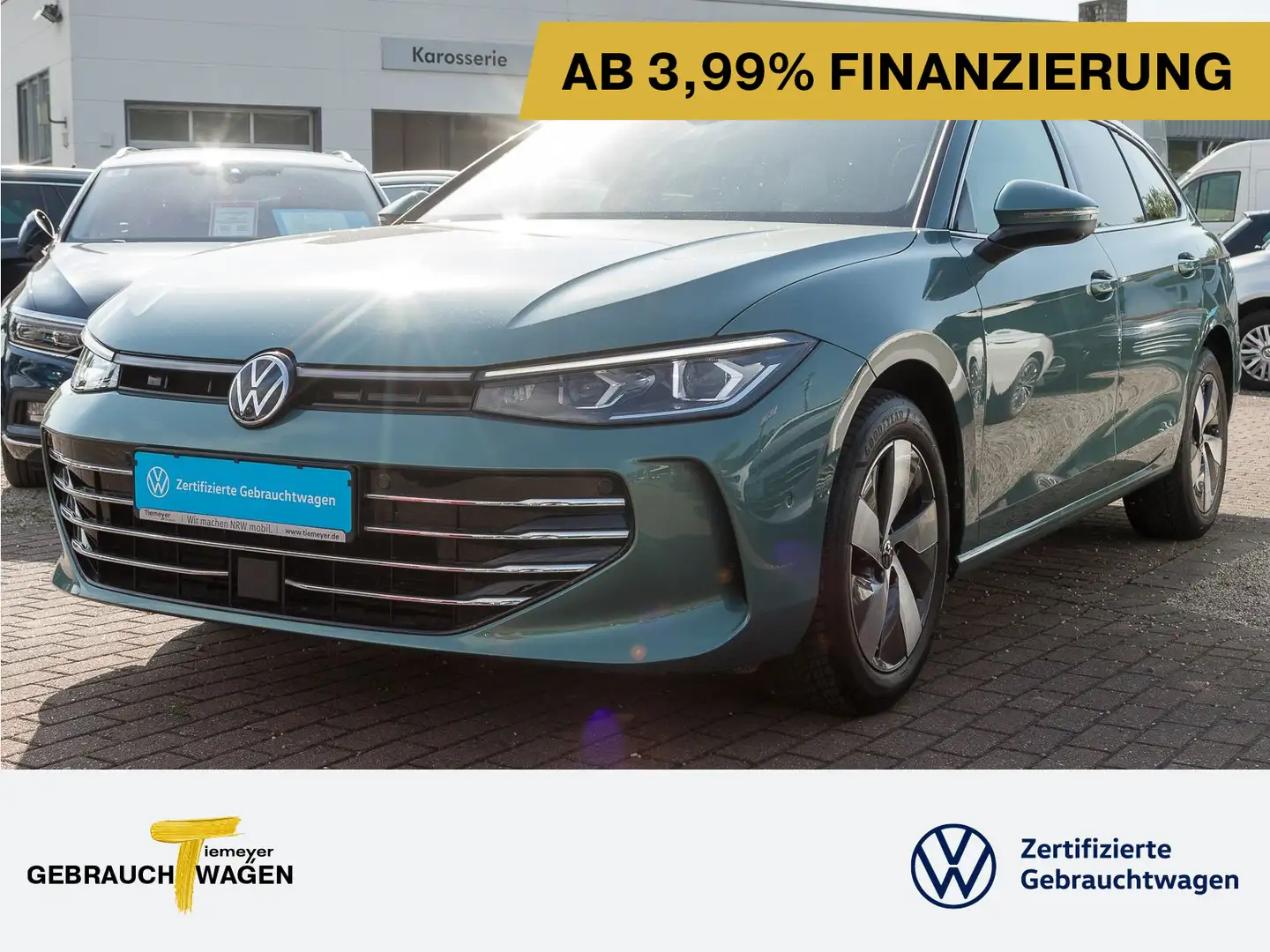 Volkswagen Passat Variant 2.0 TDI DSG ELEGANCE UPE65 PANO A Grün - 1
