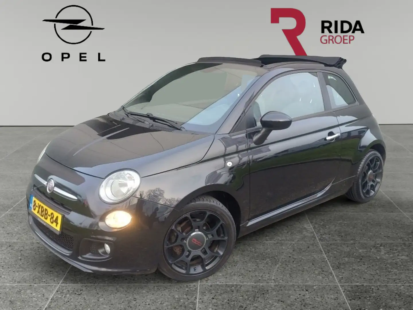 Fiat 500C 0.9 TwinAir 500 Sport Zwart - 1