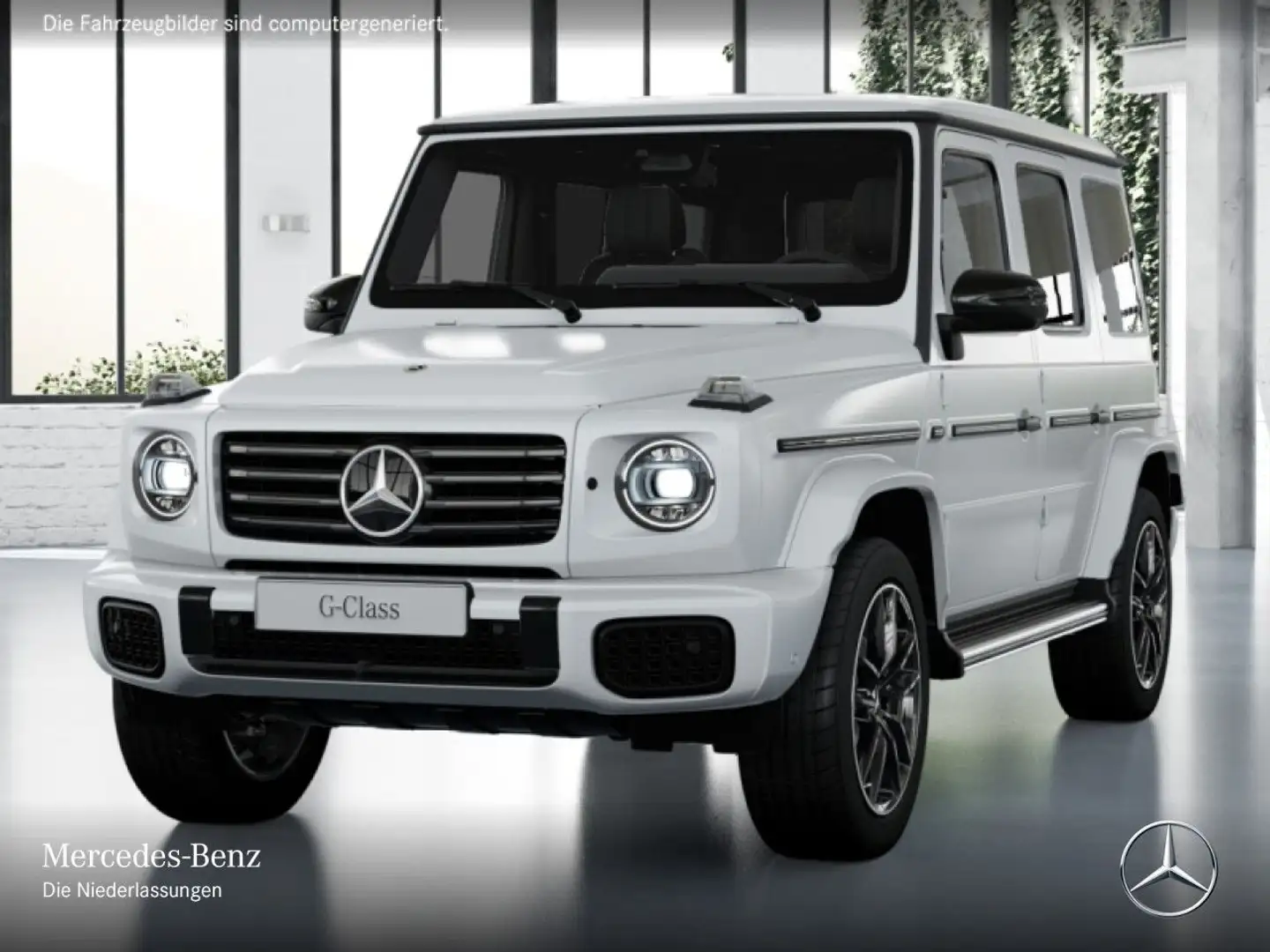 Mercedes-Benz G 500 360° Stdhzg AHK Night 9G Temp Blanc - 2