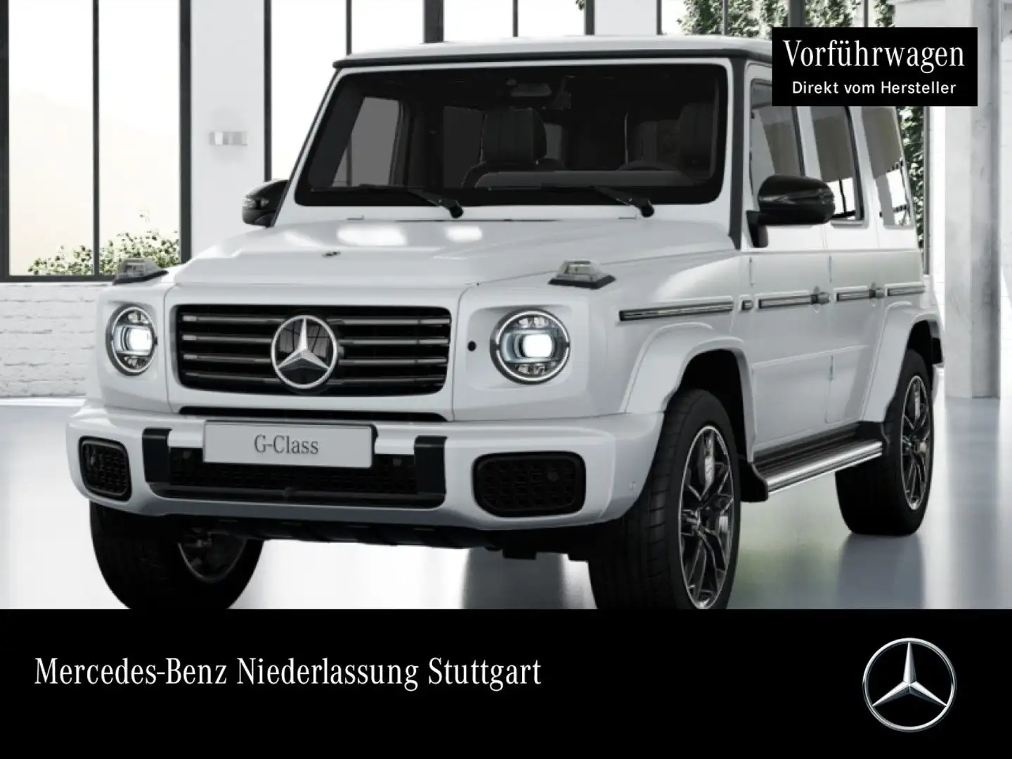 Mercedes-Benz G 500 360° Stdhzg AHK Night 9G Temp Blanc - 1