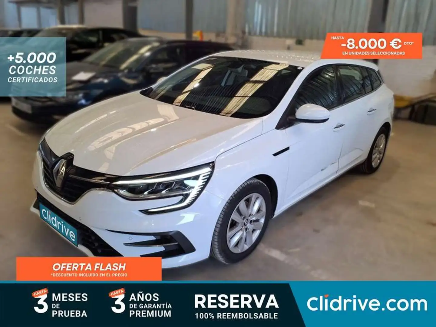 Renault Megane S.T. 1.5dCi Blue Equilibre 85kW Blanco - 1