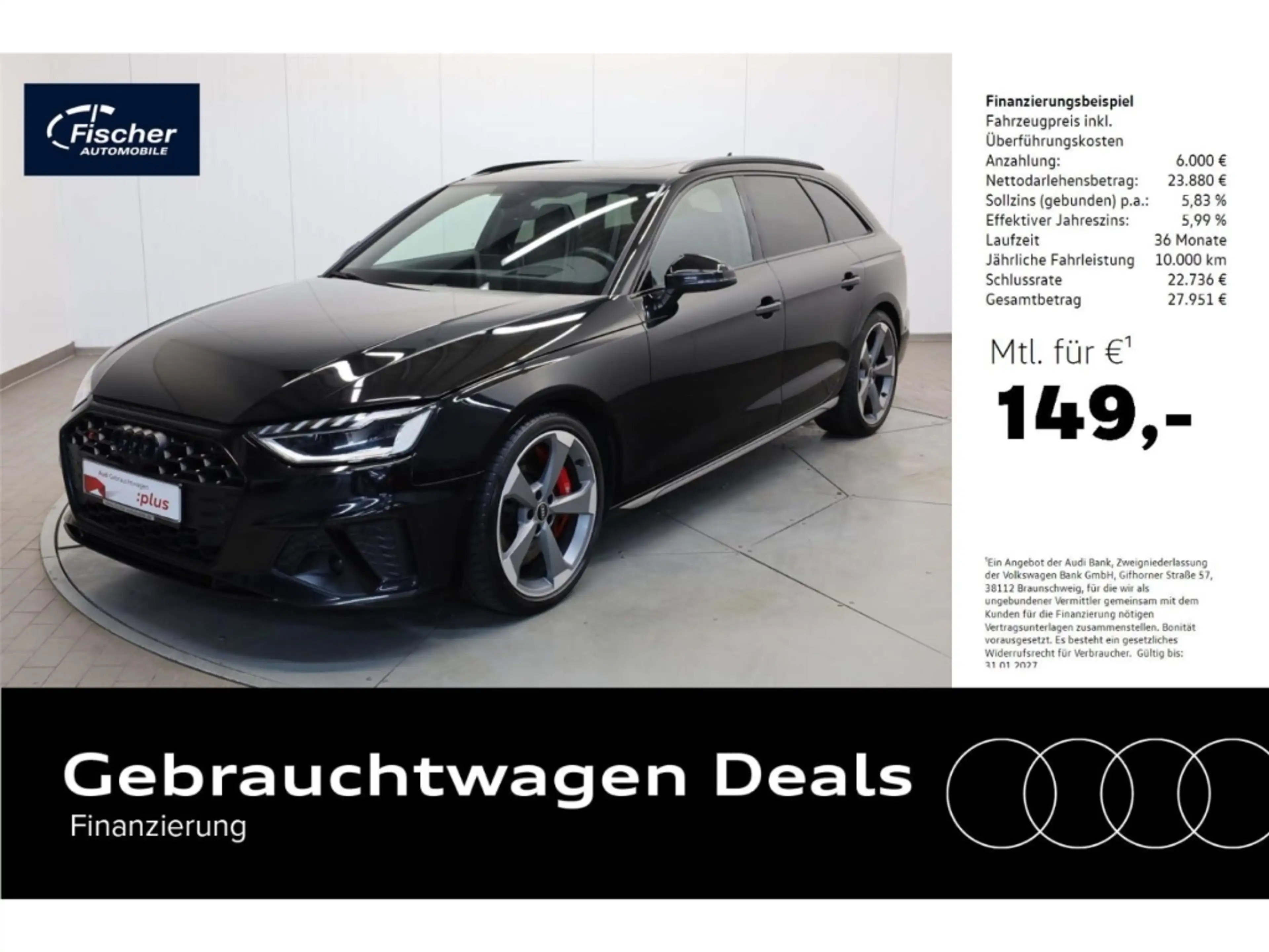 Audi S4 Avant TDI quattro B&O/AHK/Head-up/LED/RFK