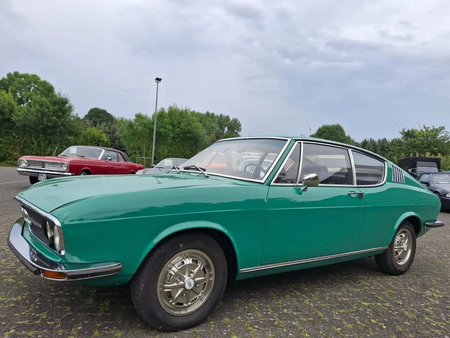 Audi 100 C1 Coupe S Zelená - 2