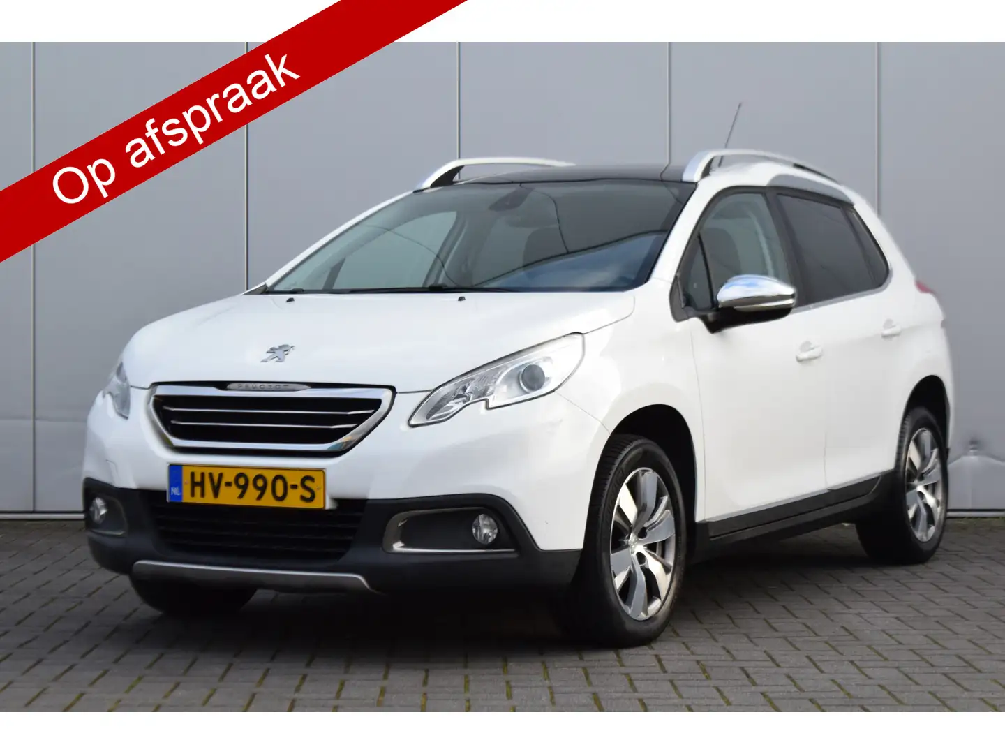 Peugeot 2008 1.2 PureTech Allure Automaat Pano/dak Priv/Glass N Weiß - 1