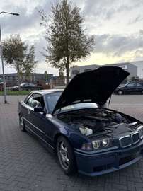 BMW 3-Serie 2.0 I 320 Cabriolet 1996 Blauw PROJECT