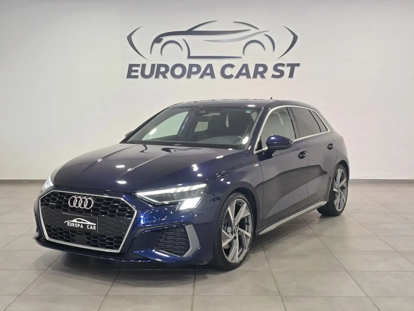 Audi A3 SPB 40 TDI quattro S tronic S line edition Wit - 1