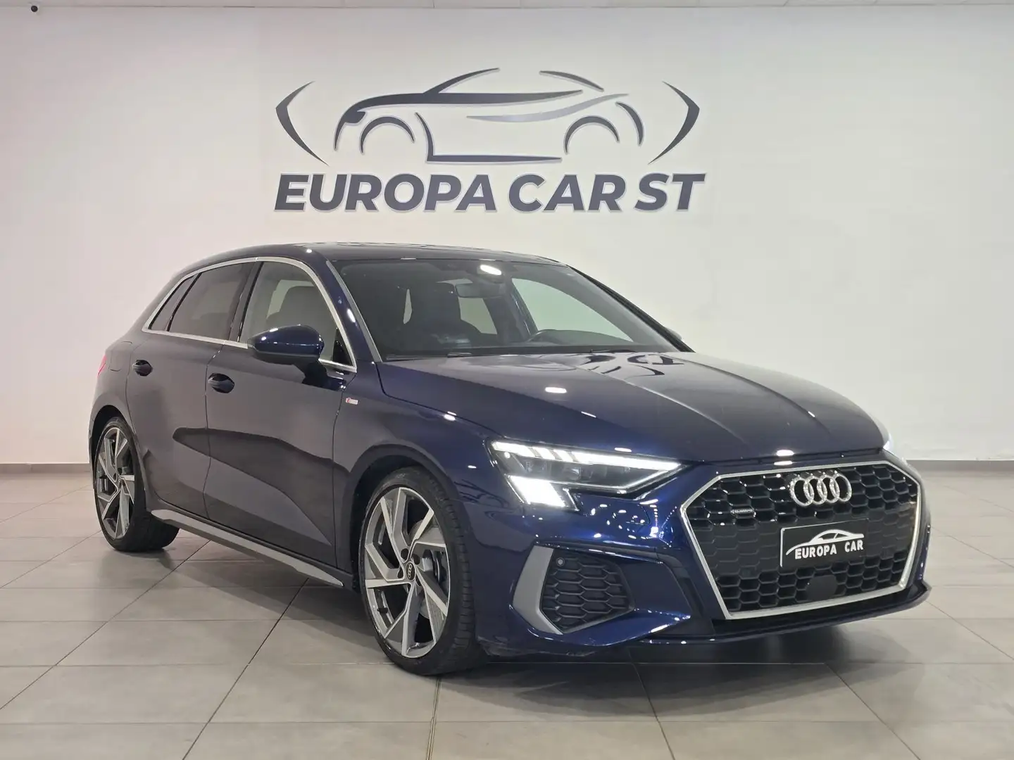 Audi A3 SPB 40 TDI quattro S tronic S line edition Wit - 2