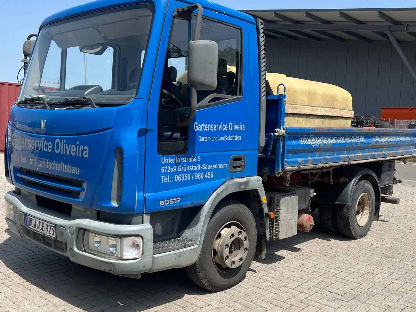 Iveco Kipper Modrá - 2