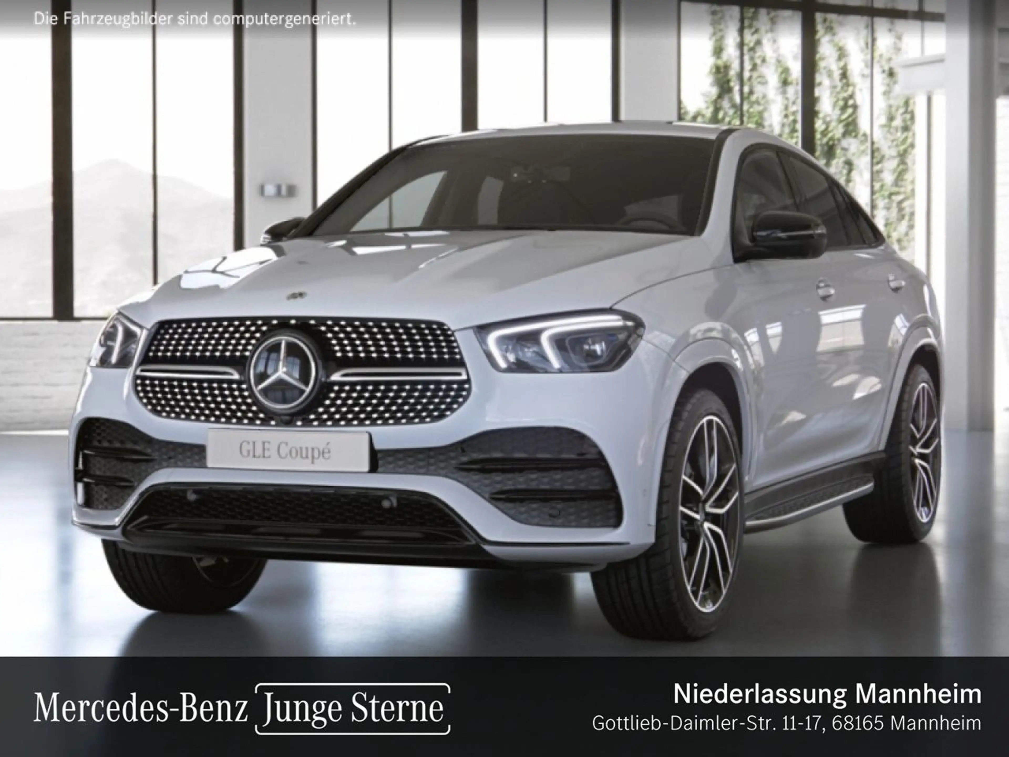 Mercedes-Benz GLE 400 d Coupé 4M AMG+NIGHT+360+AHK+MULTIBEAM+9G — photo 2