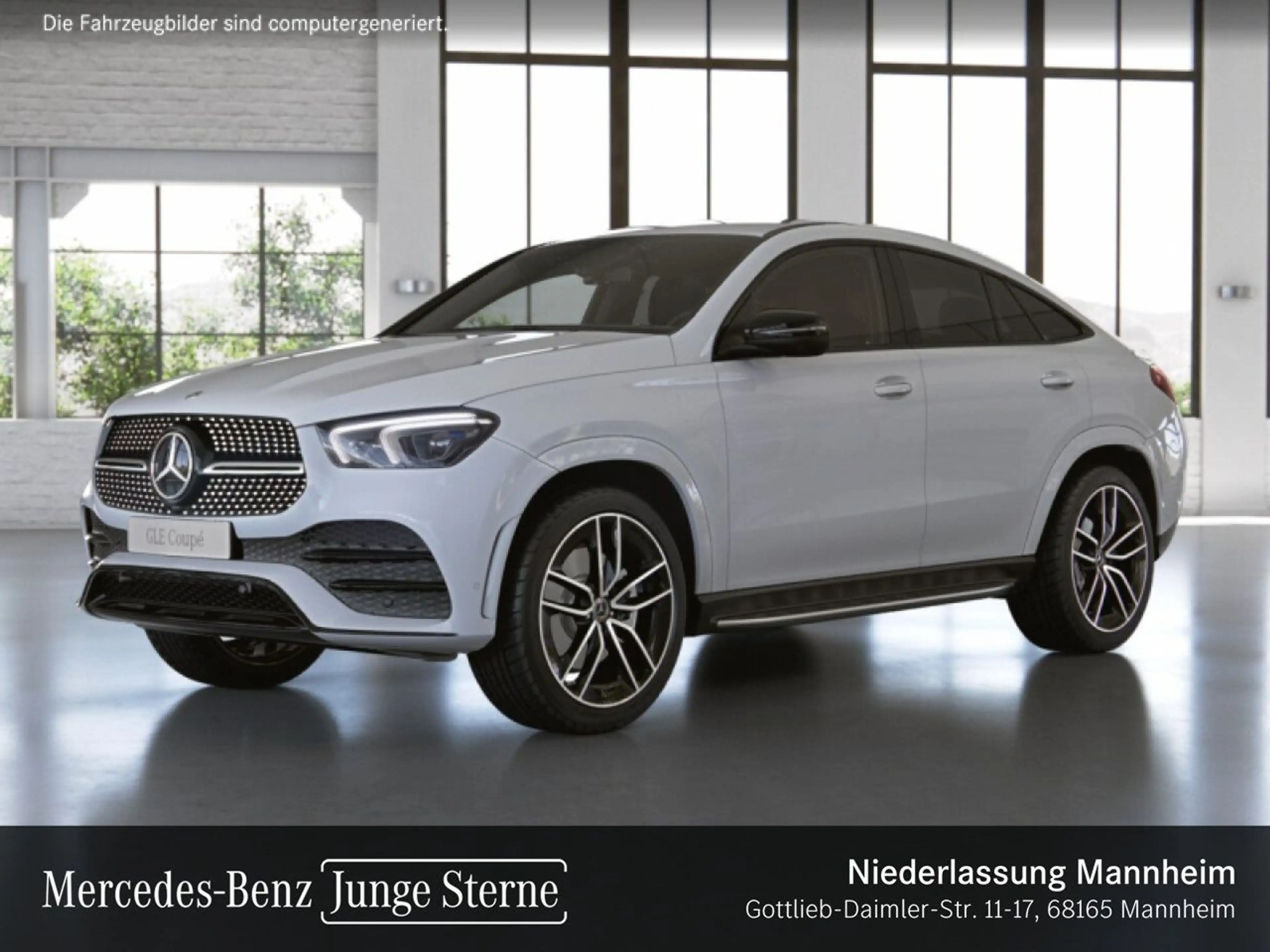 Mercedes-Benz GLE 400 d Coupé 4M AMG+NIGHT+360+AHK+MULTIBEAM+9G — photo 14