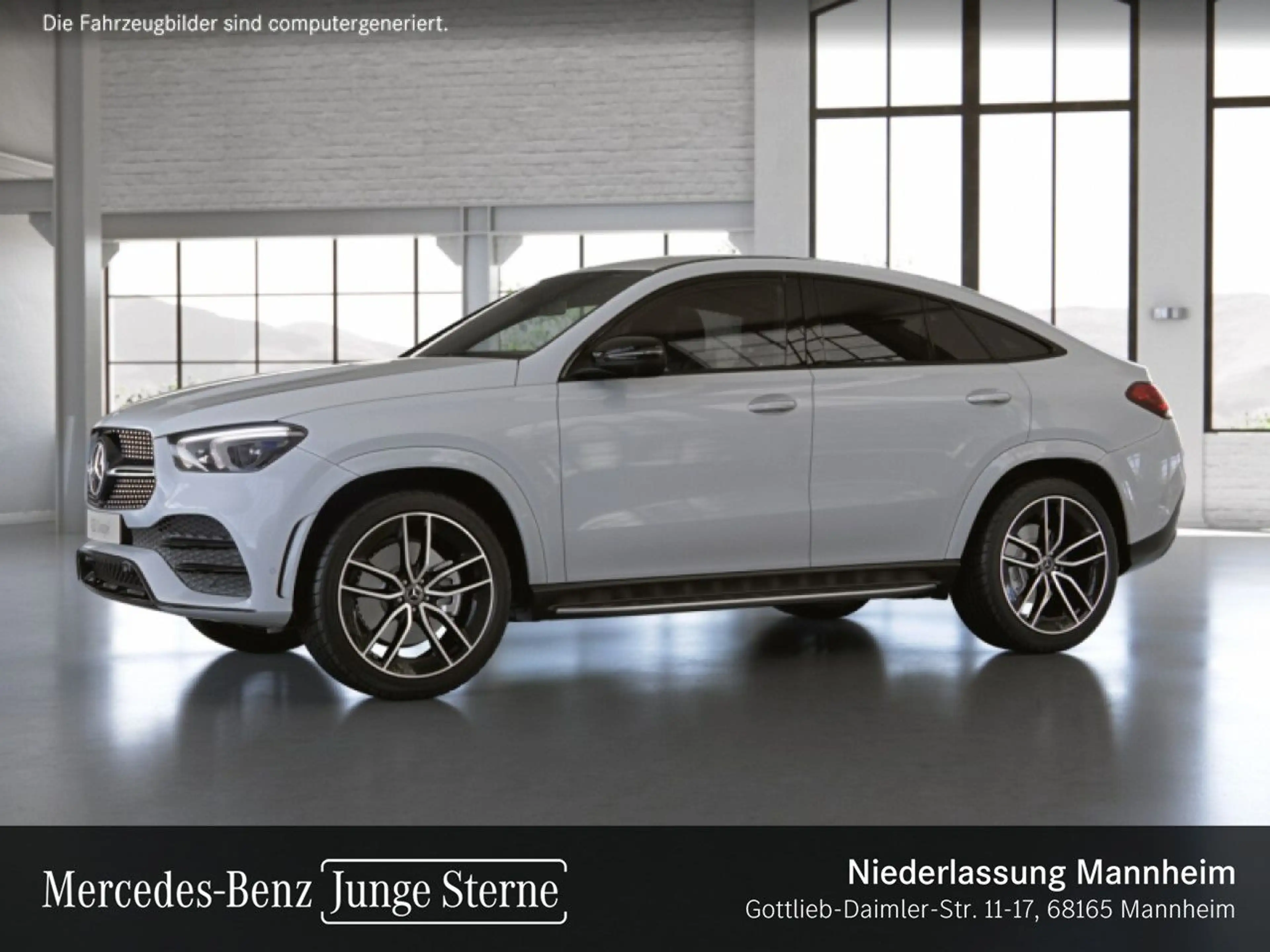 Mercedes-Benz GLE 400 d Coupé 4M AMG+NIGHT+360+AHK+MULTIBEAM+9G — photo 3