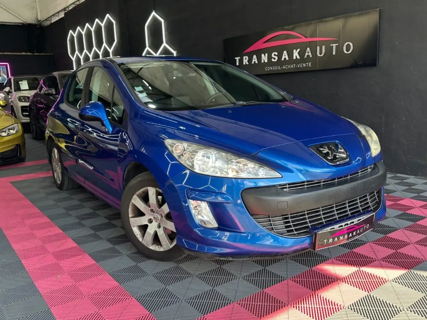 Peugeot 308 1.6 HDi 90 ch Confort 5 Portes - Regulateur - Clim Bleu - 1