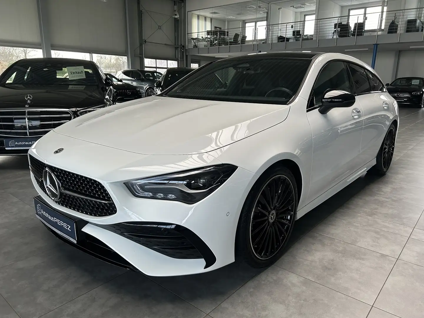 Mercedes-Benz CLA 220 d AMG PREMIUM-PSD-BURMEST Blanc - 2