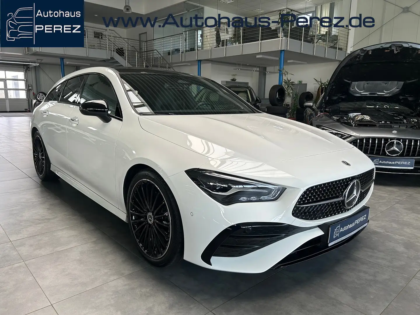 Mercedes-Benz CLA 220 d AMG PREMIUM-PSD-BURMEST Blanc - 1