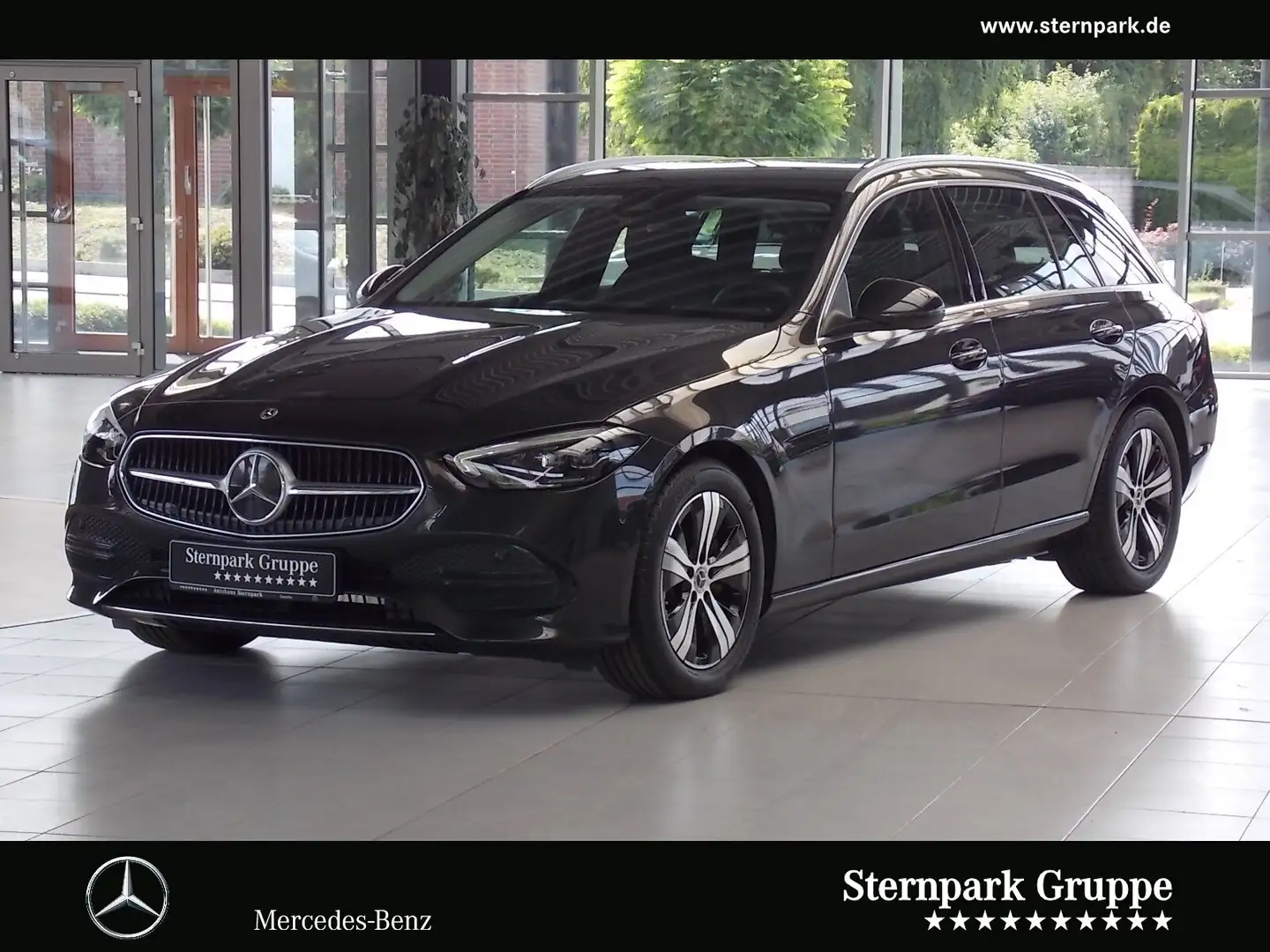 Mercedes-Benz C 180 C 180 T Avantgarde Navi,Distr.-Vor.AHK,R-Kam,LED Grau - 1