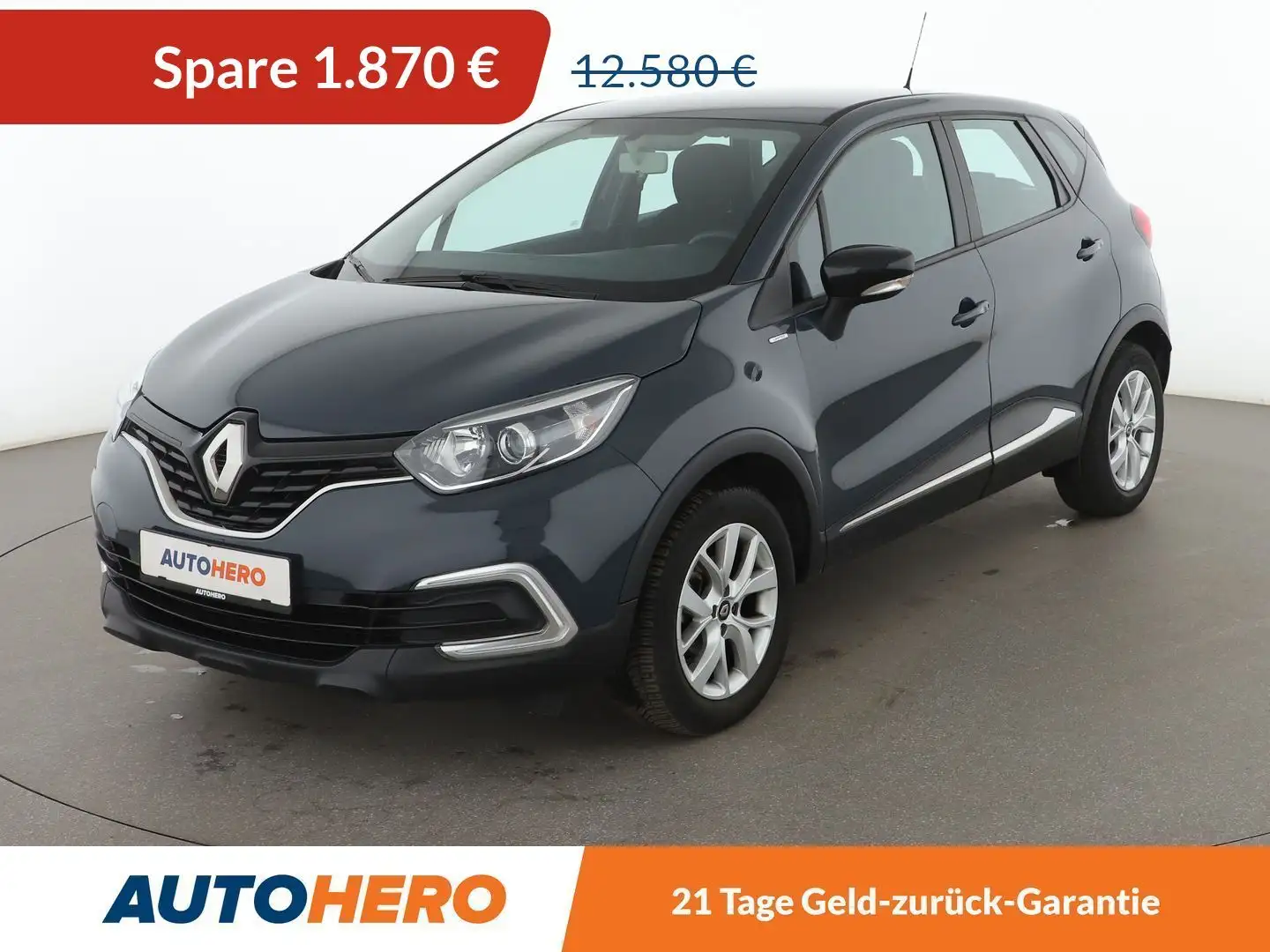 Renault Captur 0.9 Energy Limited*TEMPO*SHZ*LIM*ALU*KLIMA* Blau - 1