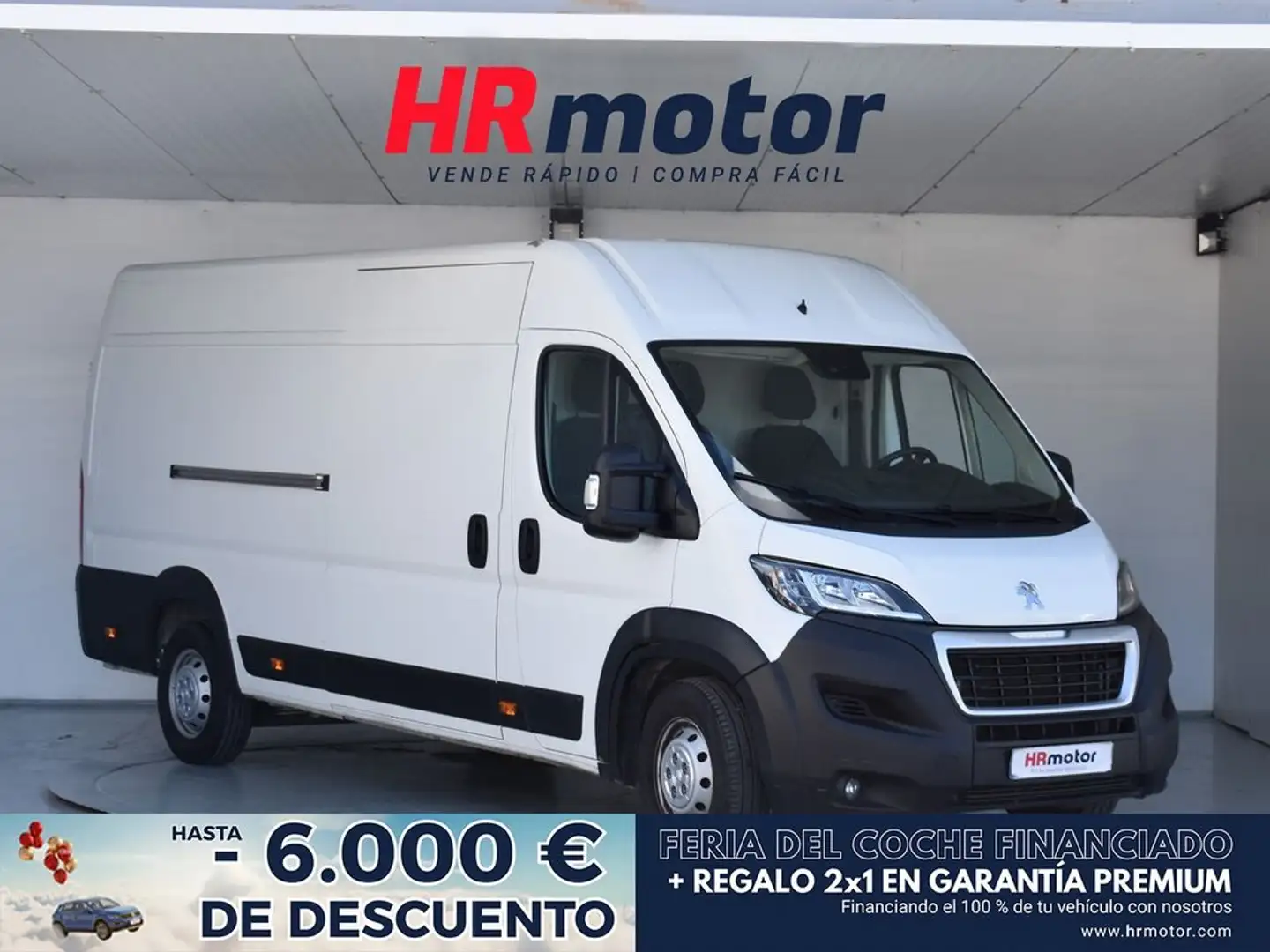 Peugeot Boxer 435 L4H2 BlueHDi Blanc - 1