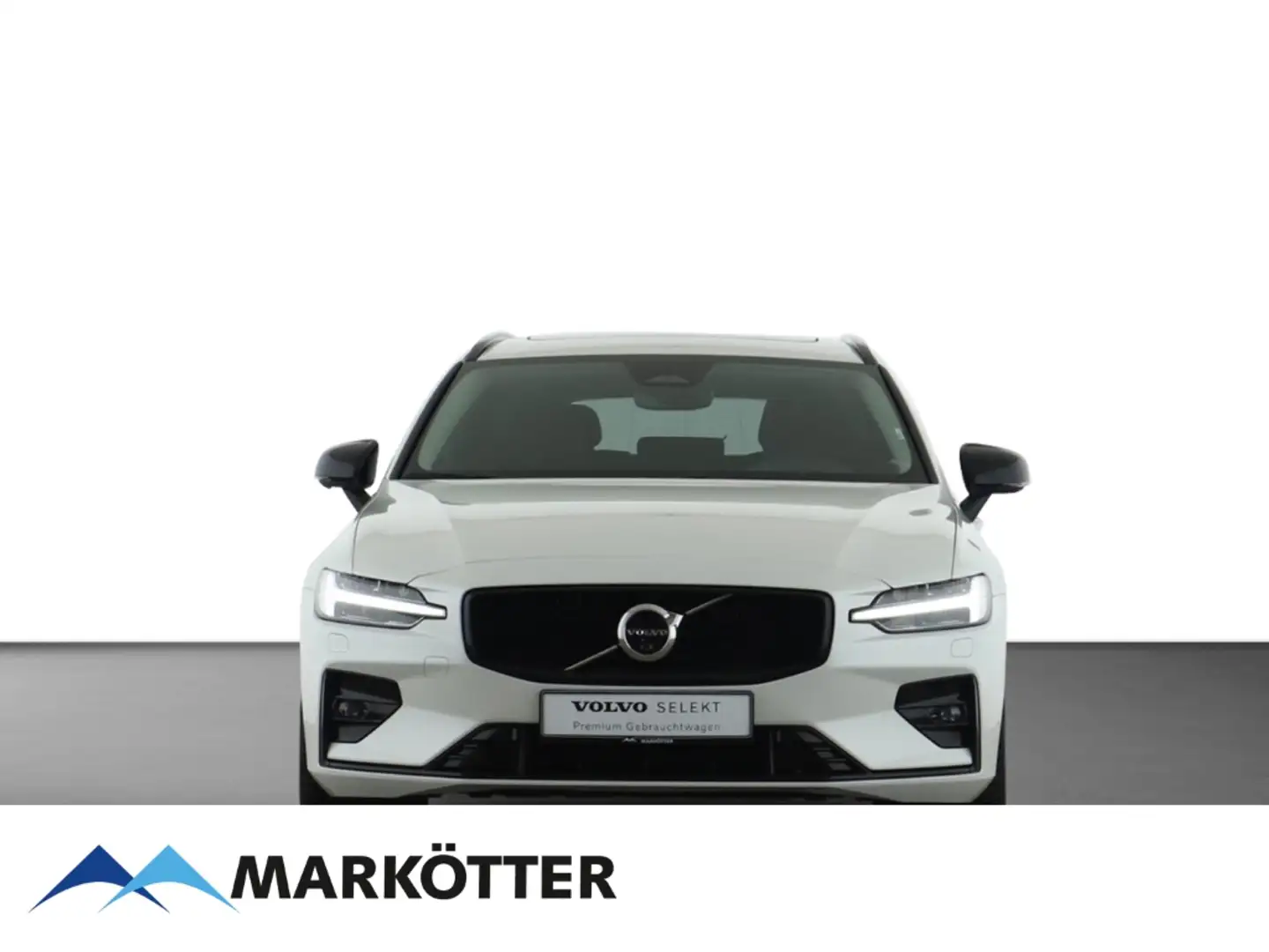 Volvo V60 B4 Ultra Dark 360/LHZ/KEYLESS/HARMAN/HEAD-UP Blanc - 2