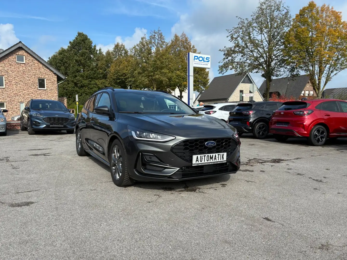 Ford Focus ST-Line X Turn./abn.  AHK/Kamera/Allw./HuD Gris - 1