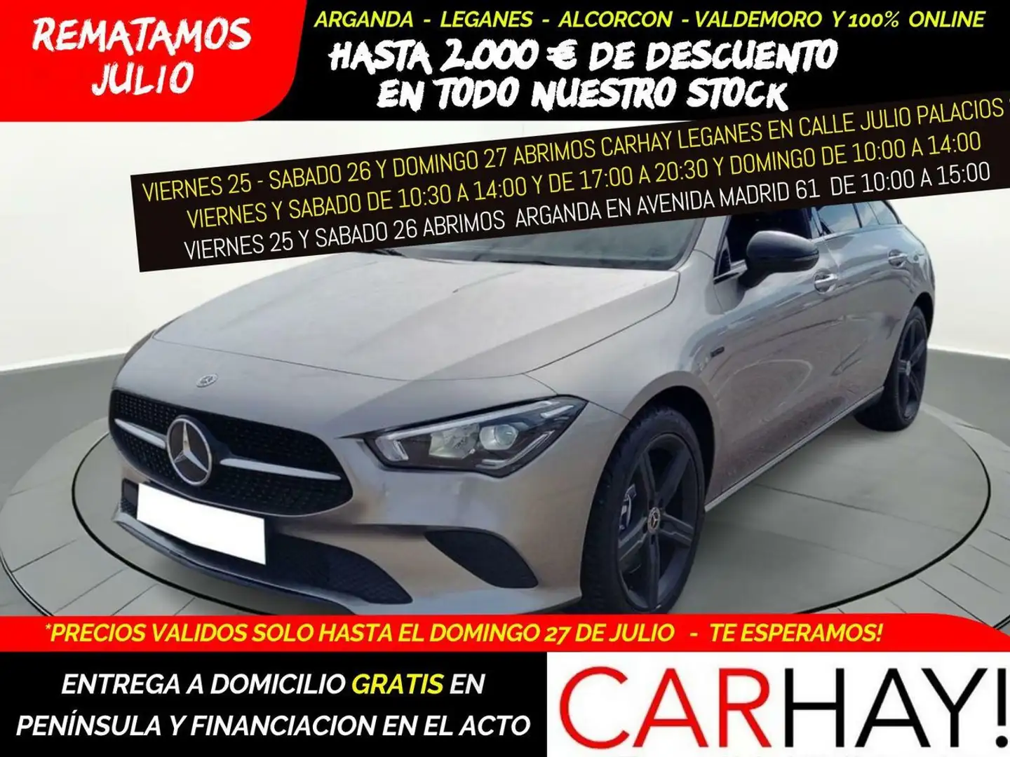 Mercedes-Benz CLA 250 E PHEV AUT Gris - 1