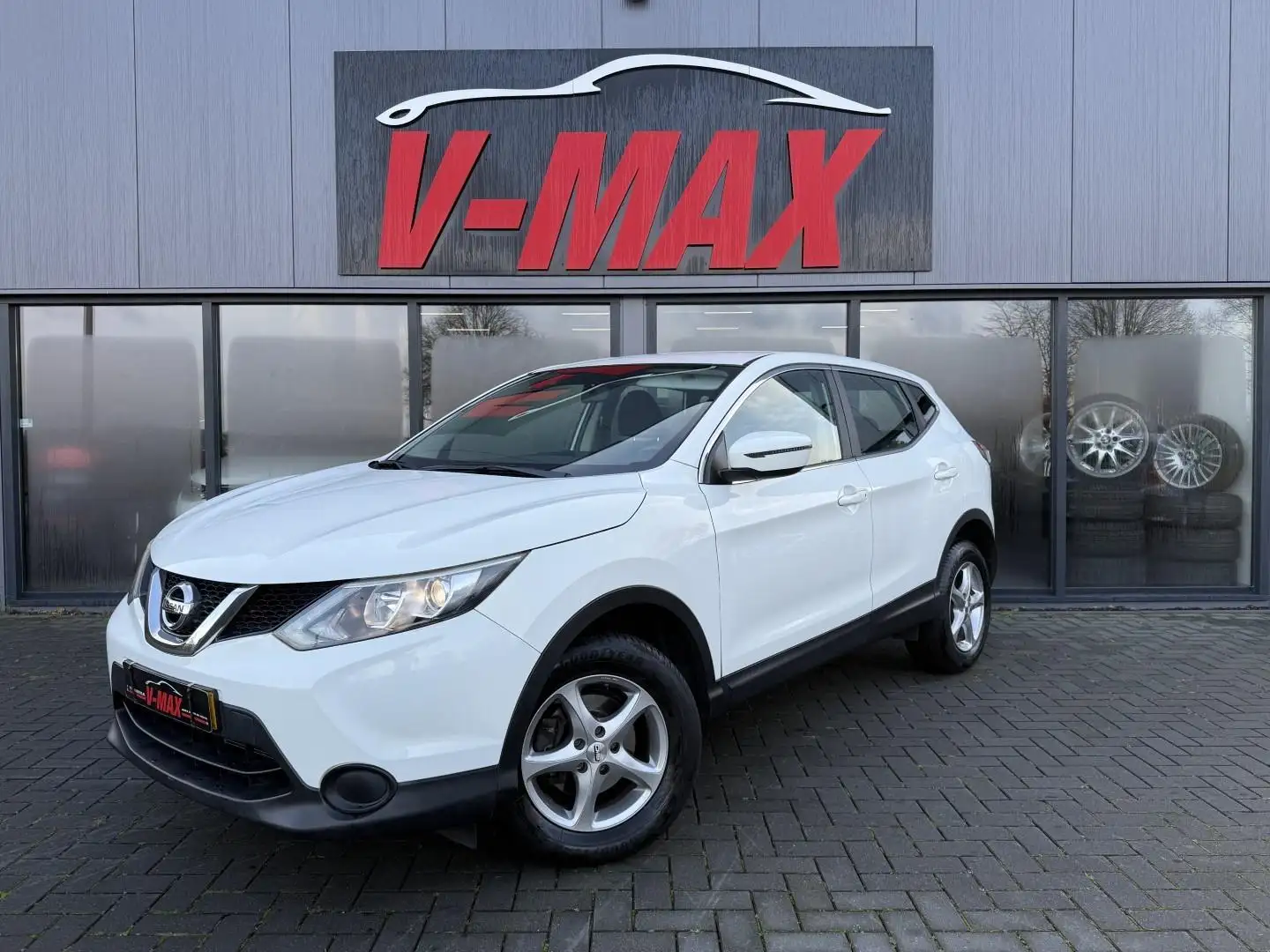 Nissan Qashqai 1.2 Visia Clima Cruise Stoelverwarming Wit - 1