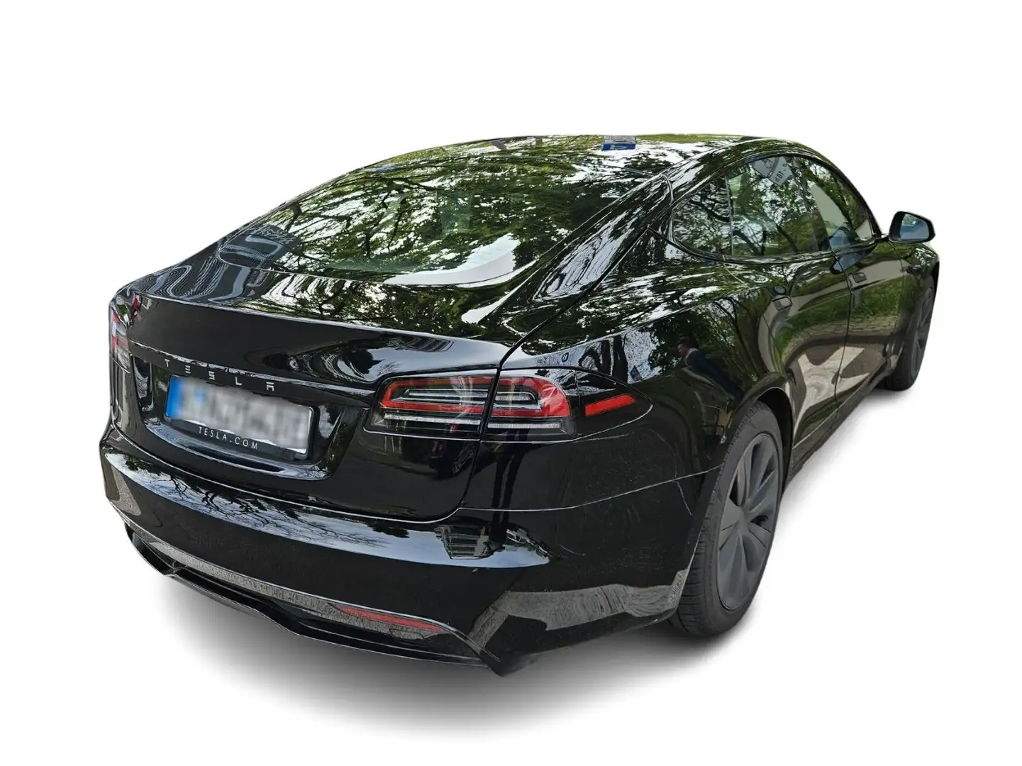 Tesla Model S Allradantrieb Yoke*Enhanced*Black/Black* crna - 2