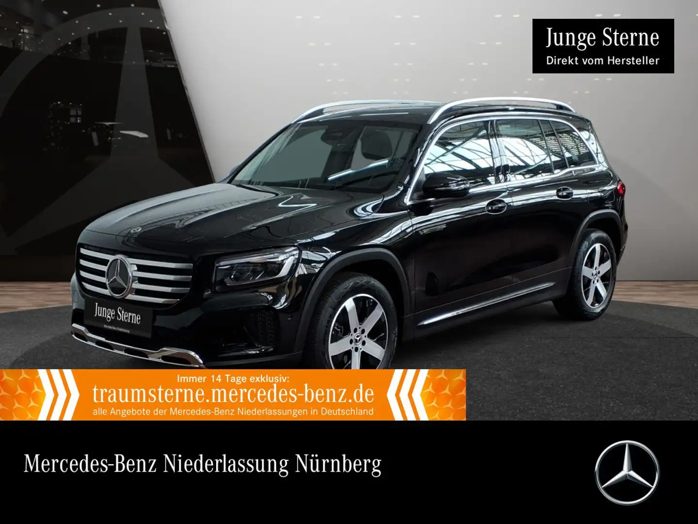 Mercedes-Benz GLB 220 d 4M PROGRESSIVE+PANO+LED+STHZG+KAMERA+8G Schwarz - 1
