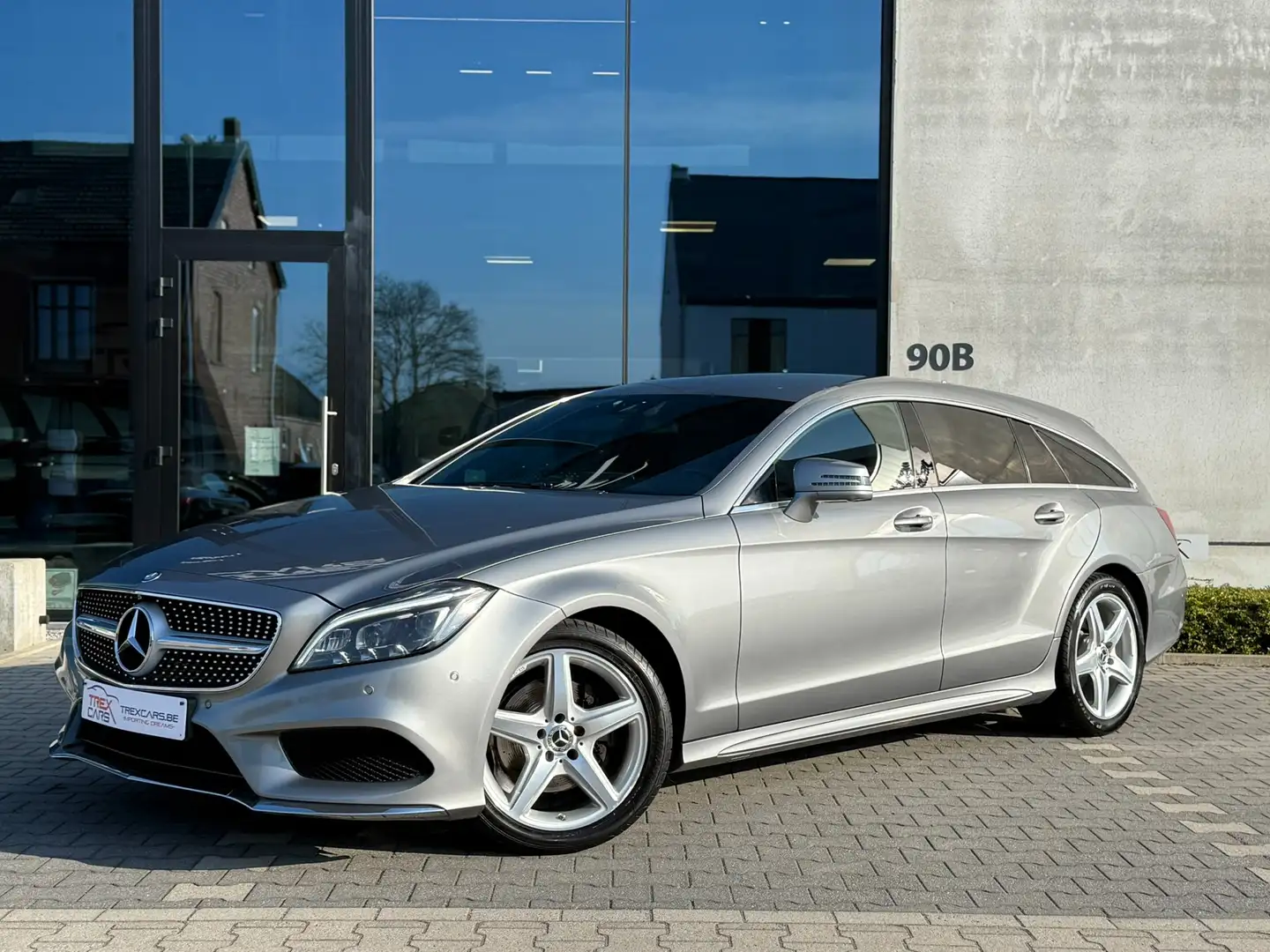 Mercedes-Benz CLS 220 SB/ Luchtv/ AMG- line, 360°camera, leder, hifi Grey - 1