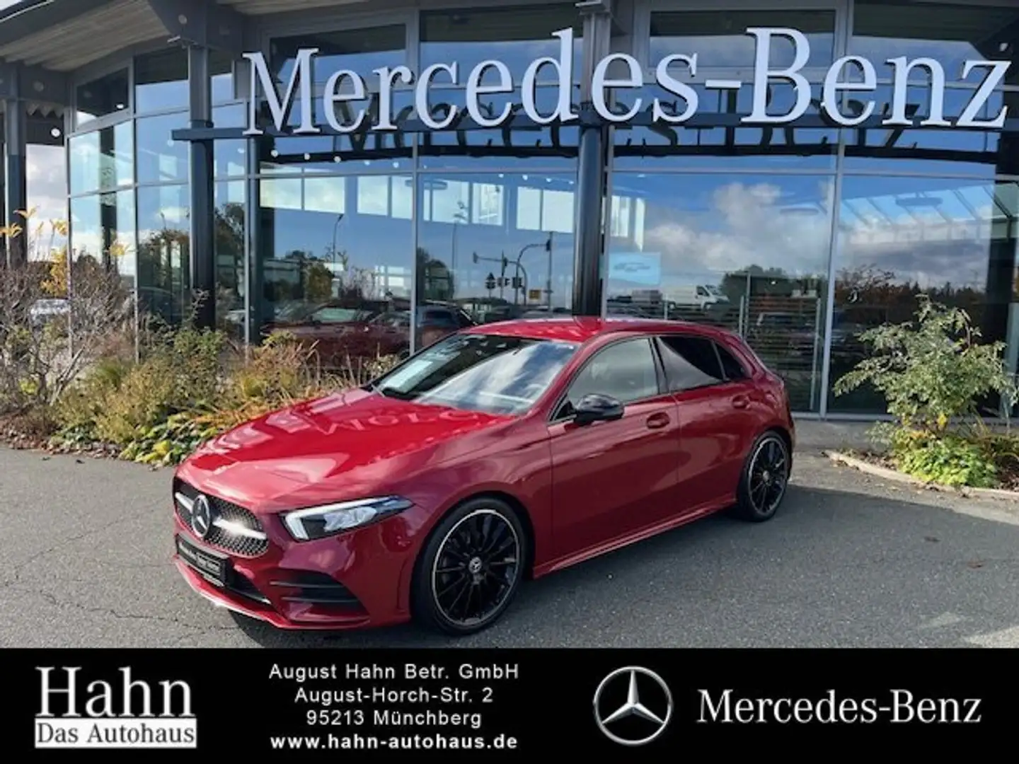 Mercedes-Benz A 200 A 200 AMG/NIGHT/LED/PTS/SHZ/AMBI/19ZOLL AMG Line Rouge - 1