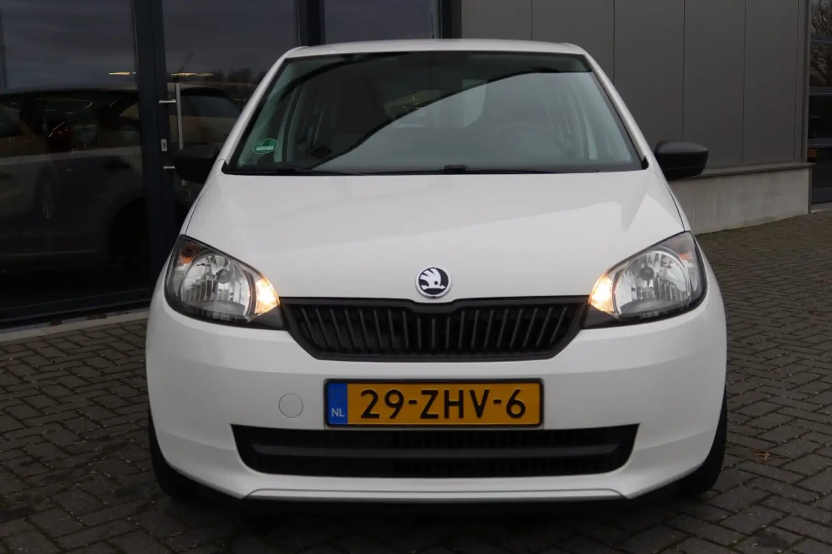 Skoda Citigo 1.0 Greentech Arctic Airco, LM-Velgen Blanc - 2