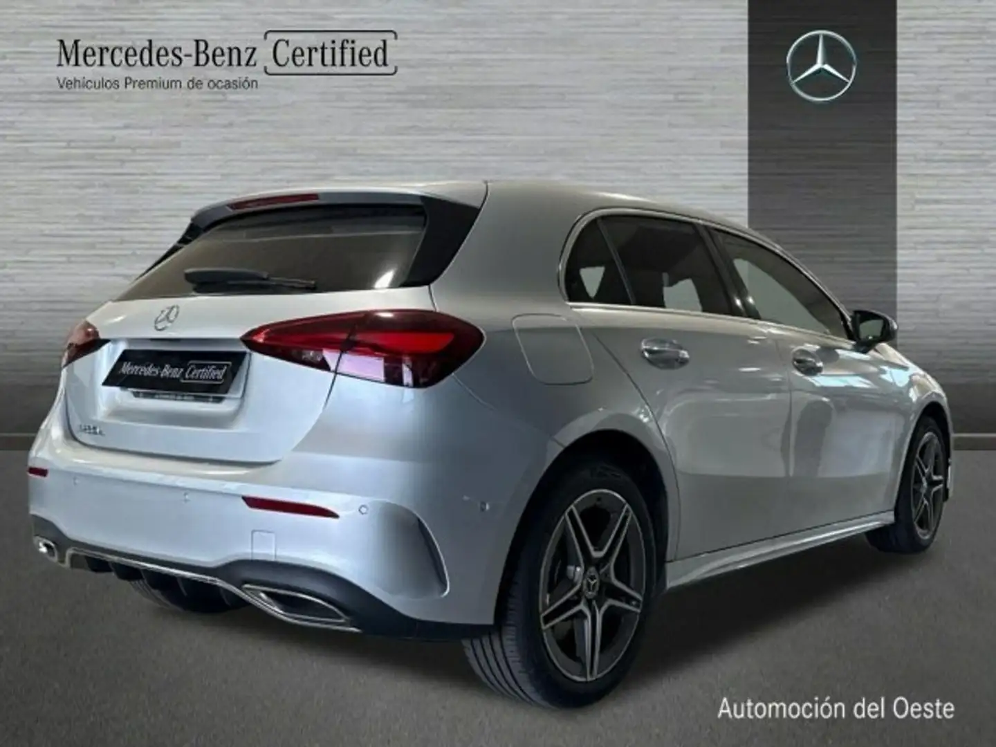Mercedes-Benz A 250 e amg line (euro 6d) Plateado - 2