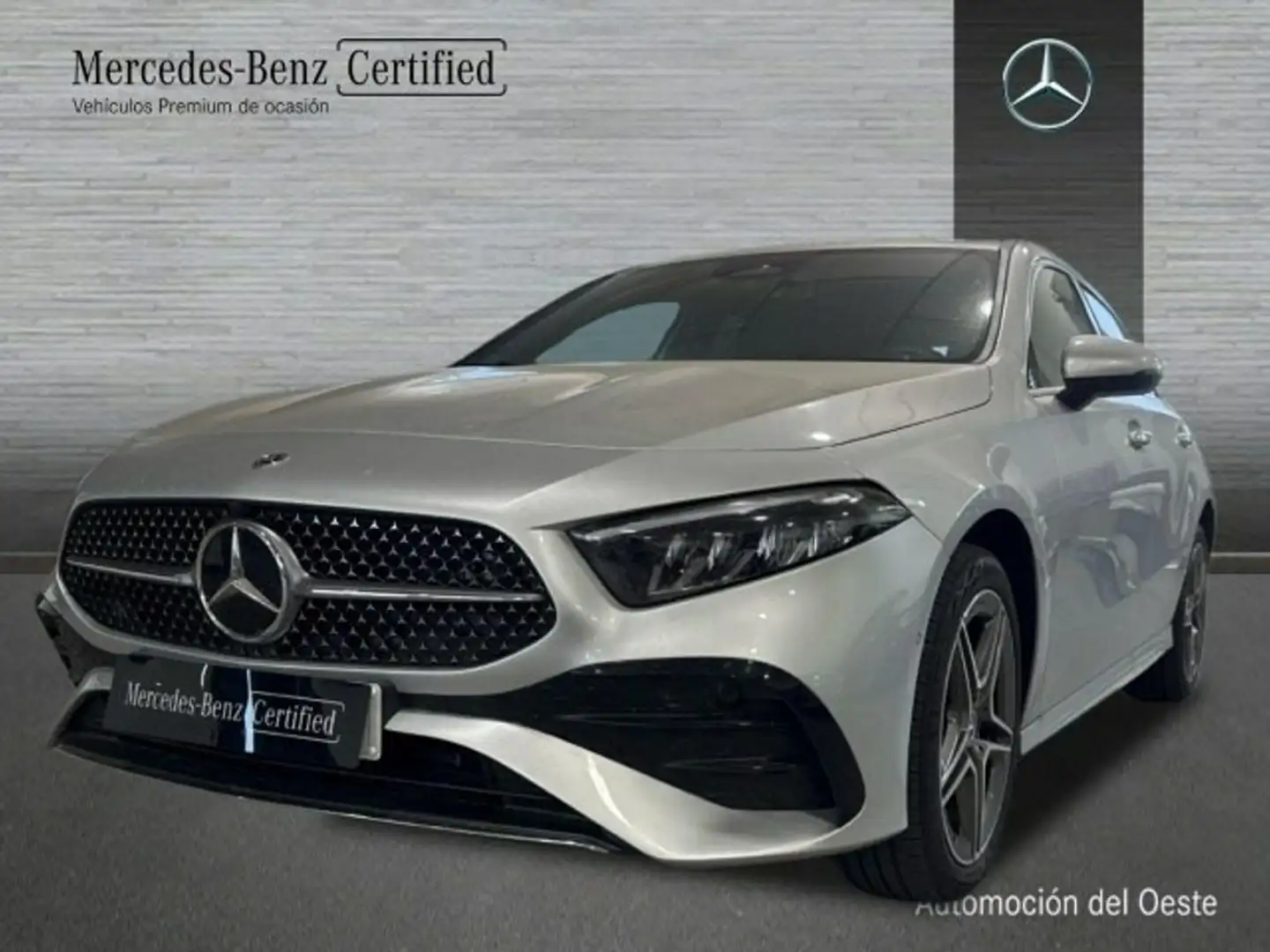 Mercedes-Benz A 250 e amg line (euro 6d) Plateado - 1