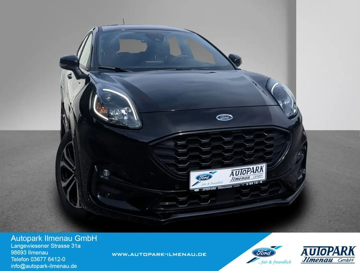 Ford Puma 1.0 EcoBoost Hybrid ST-LINE Noir - 1