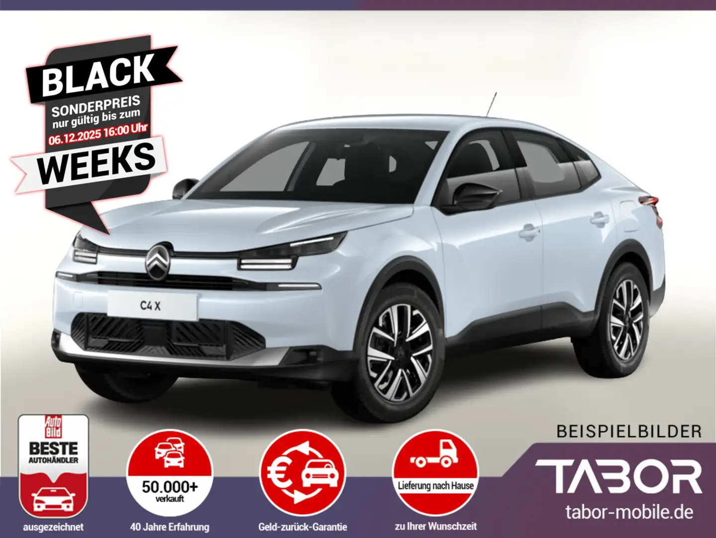 Citroen C4 X 130 AT PLUS 17Z LED Kam AWR CarP UVP-25%* Bianco - 1