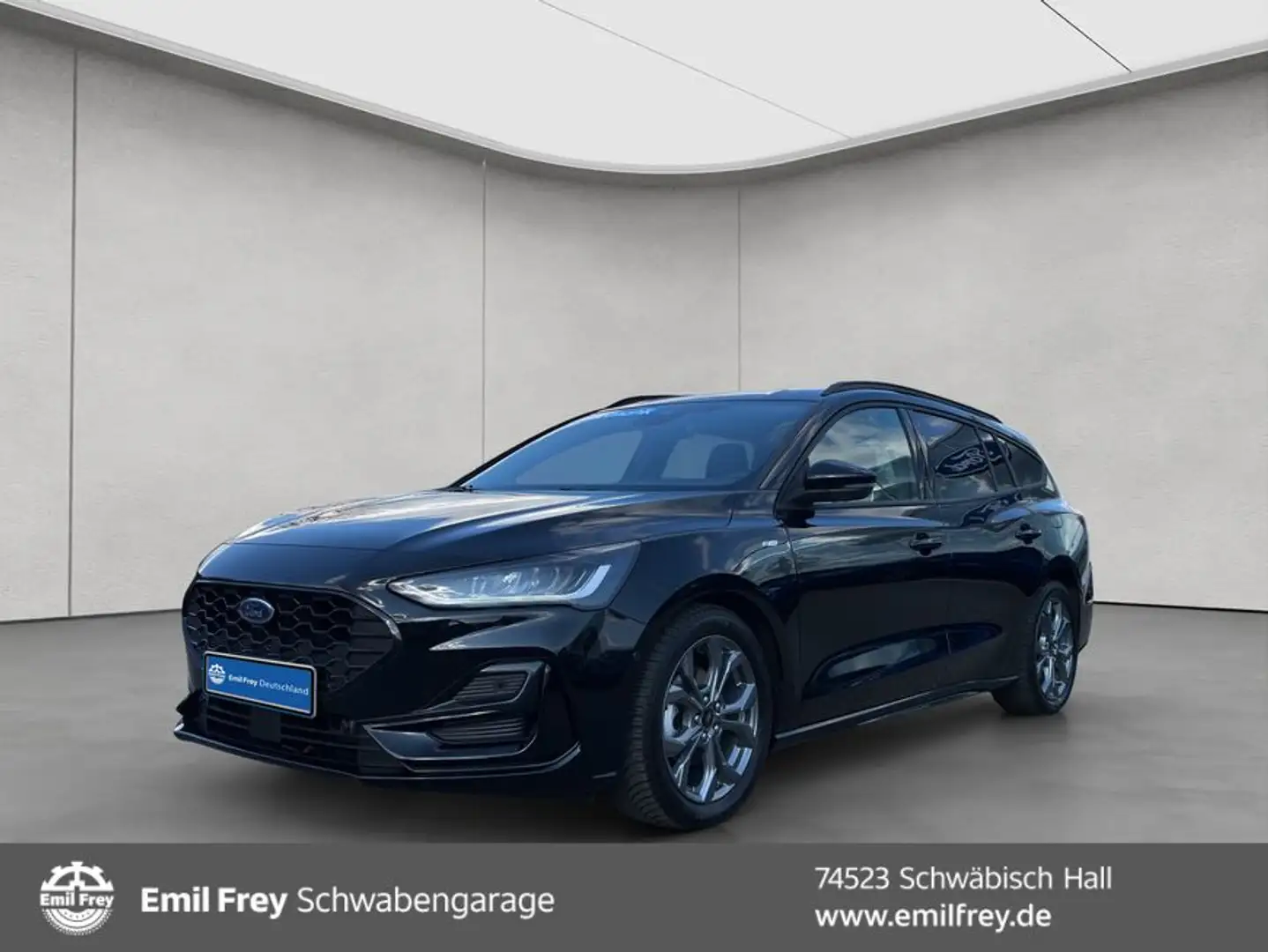 Ford Focus Turnie 1.5 EcoBlue Aut. ST-LINE AHK*Head-Up Zwart - 1