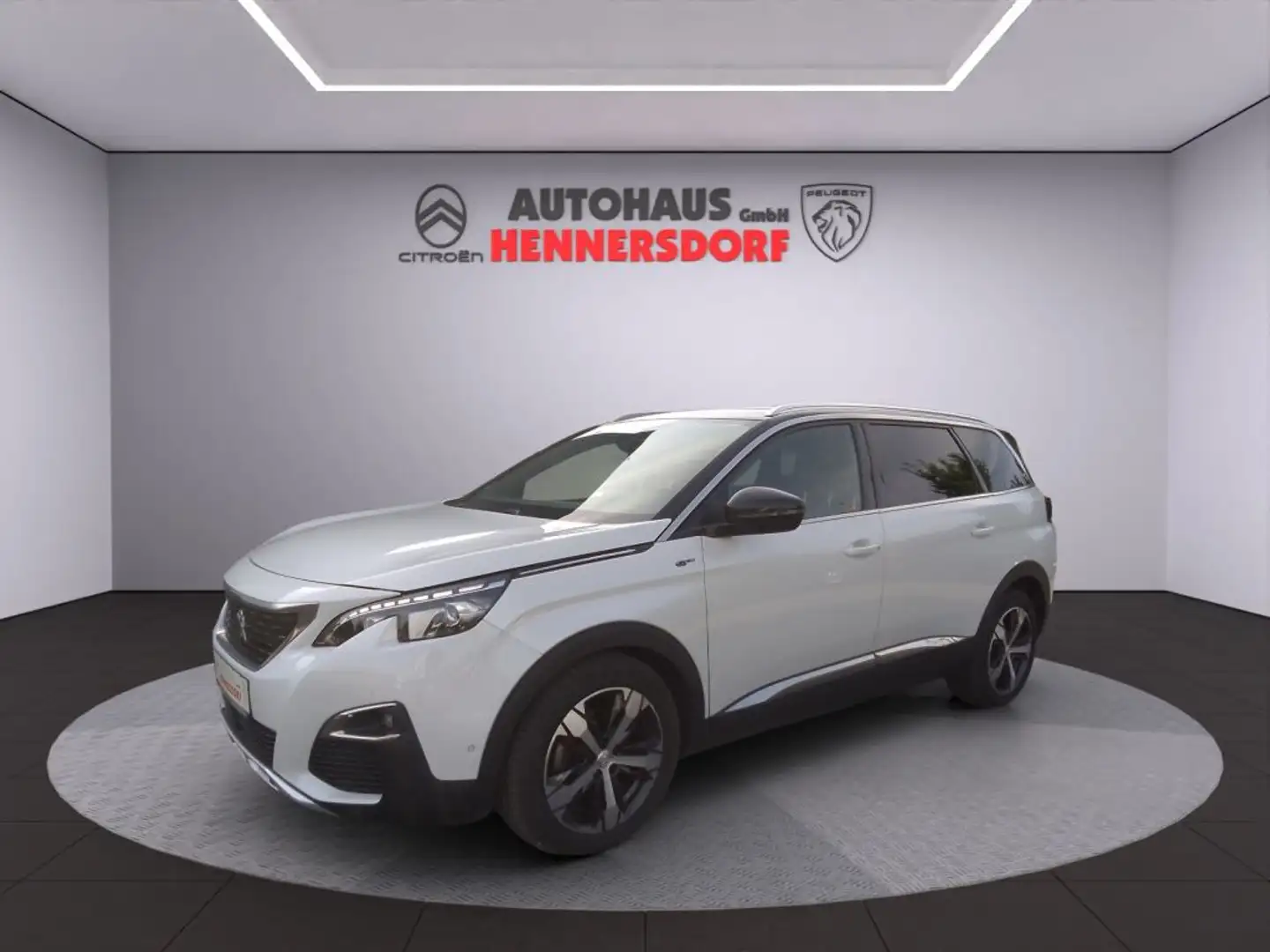 Peugeot 5008 BlueHDi 180 EAT8 GT Blanc - 1
