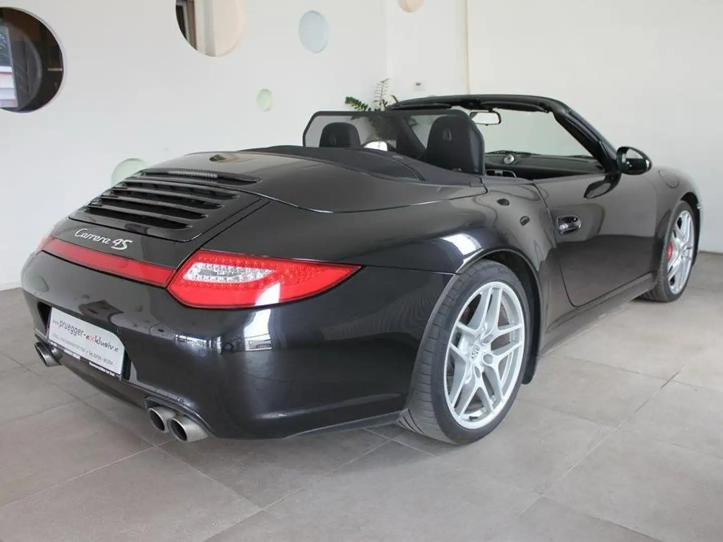 Porsche 911 997.2 Carrera 4S Cabrio II Facelift PDK, Allrad, BOSE, Ganzlederausstattung, Chrono, Sitzbelüftung Cabrio Schwarz - 2