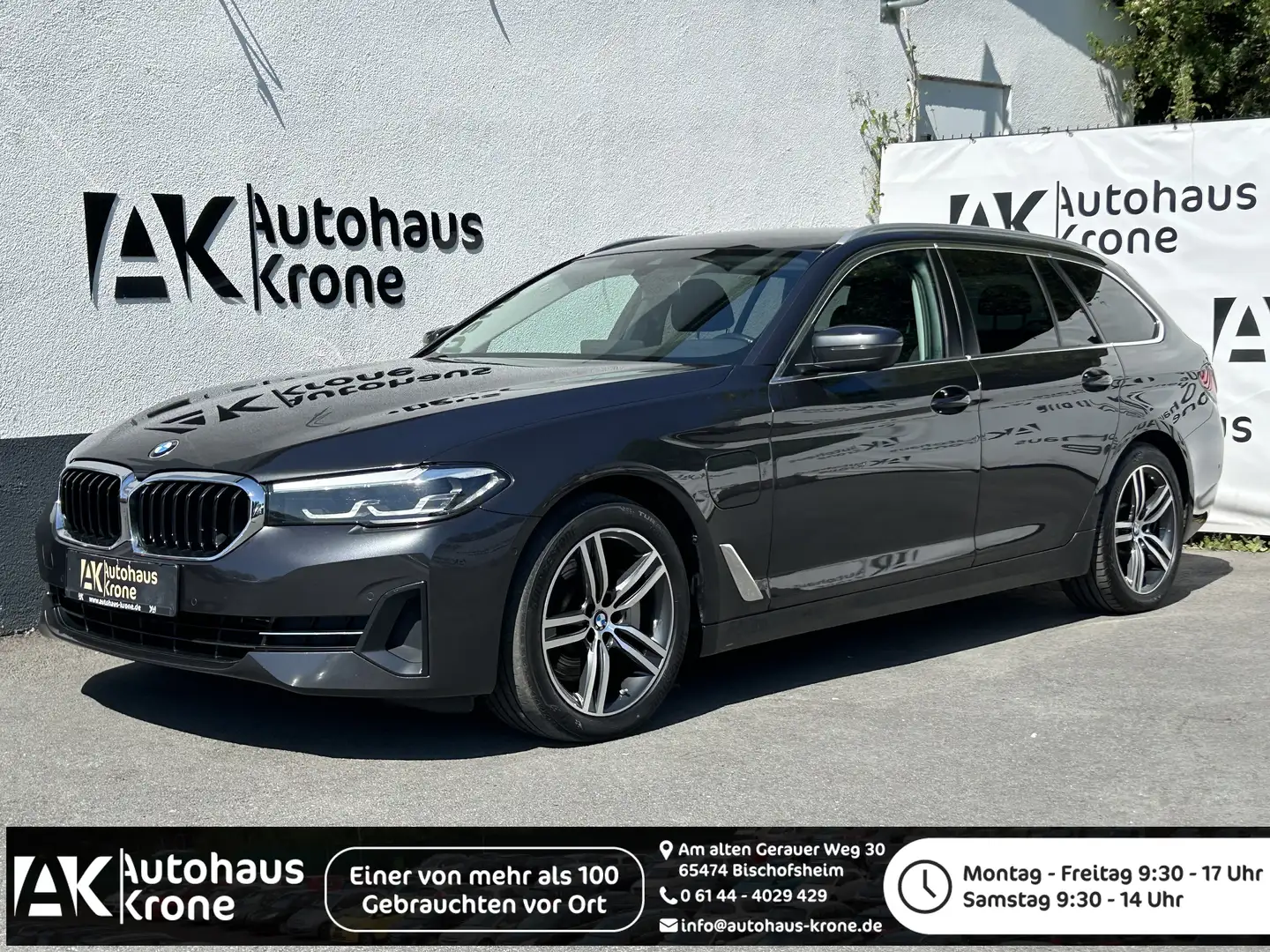 BMW 530 e Kombi xDrive *LED*AHK*KAMERA LIVE COCKPIT PROF*S Szary - 1