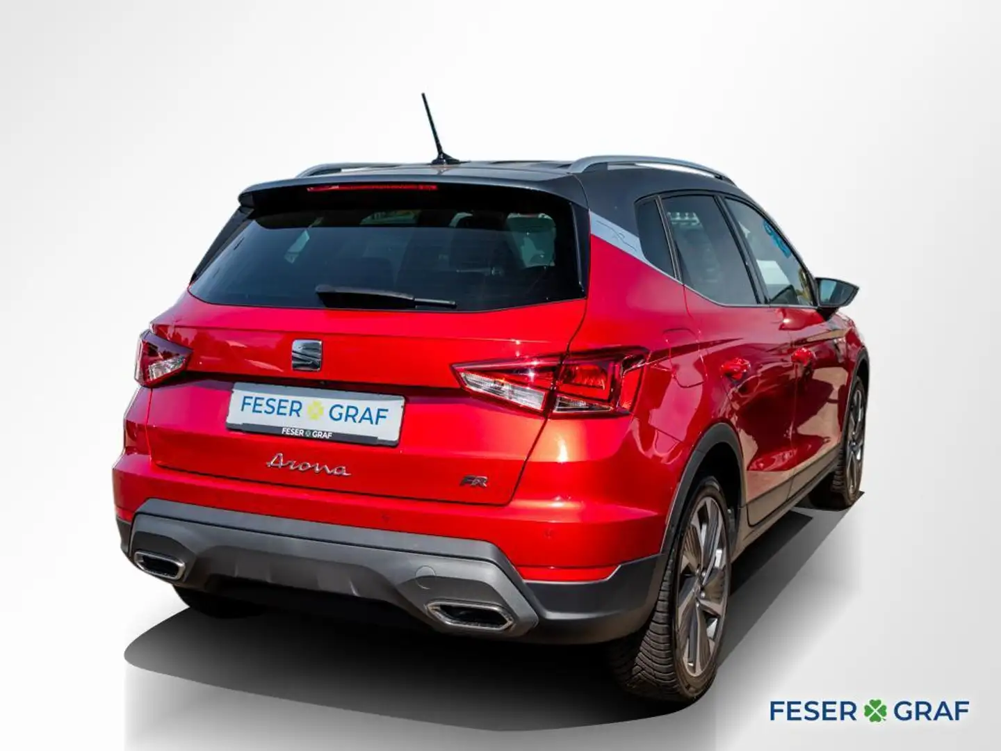 SEAT Arona 1,0 TSI FR DSG LED/NAVI/KAMERA/SHZ/FULL LINK Rot - 2