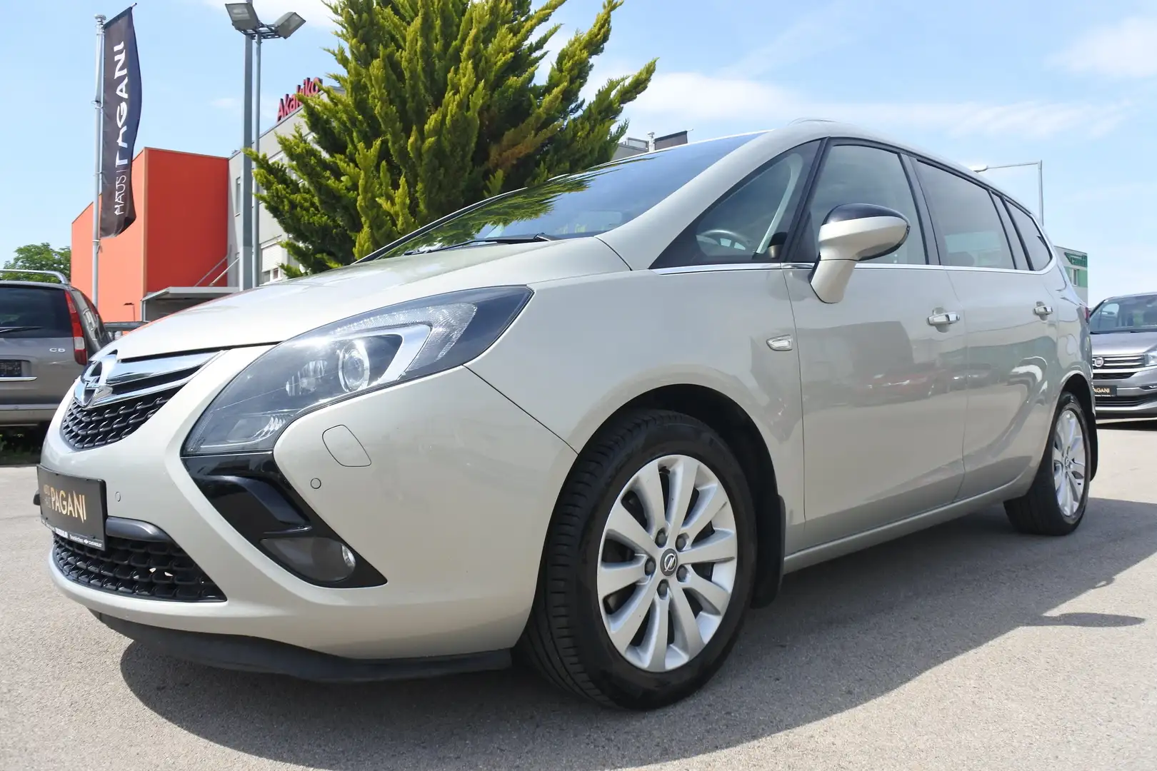 Opel Zafira Tourer 1,4 Turbo Ecotec Cosmo Aut./BI-XENON/ÖAMTC Silber - 2