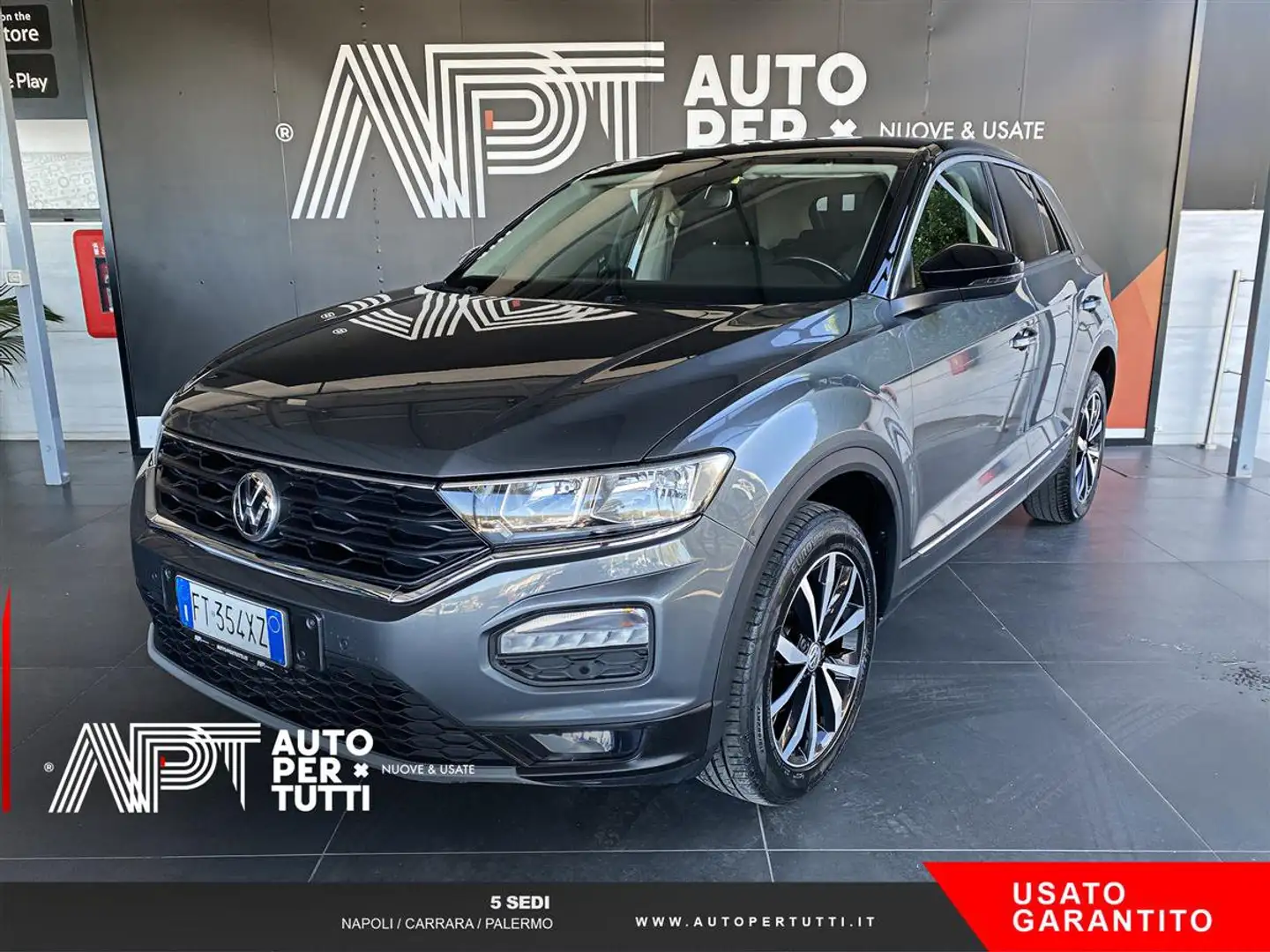 Volkswagen T-Roc T-Roc 1.0 tsi Advanced Gris - 1