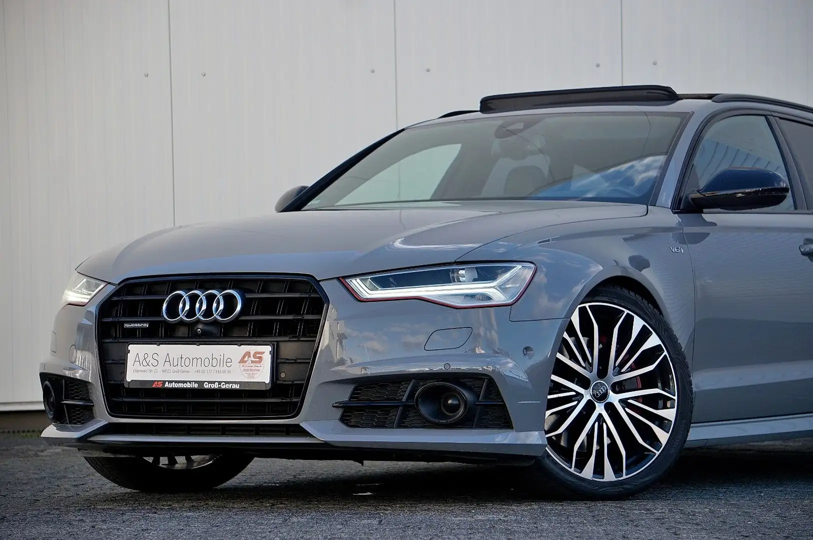 Audi A6 3.0 TDI comp. *S-SITZE *NARDOGRAU *VOLL Gris - 1