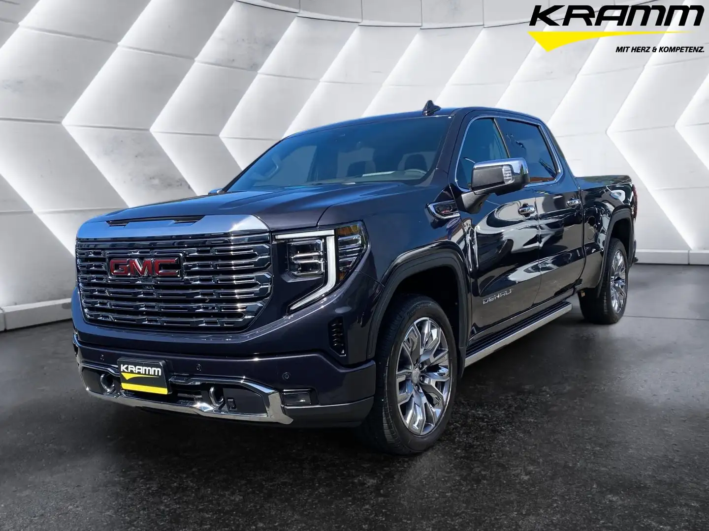 GMC Sierra 1500 DENALI CREW CAB 4WD 3.0 D Duramax Gris - 1