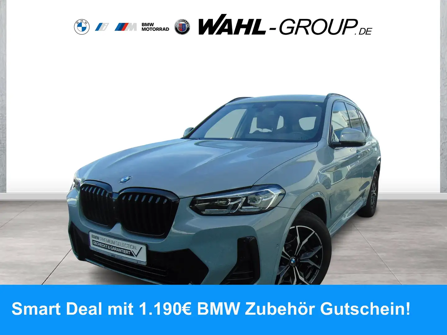 BMW X3 xDrive20d M SPORT LC PROF PANO ALARM KOMFORTZUGANG Grijs - 1