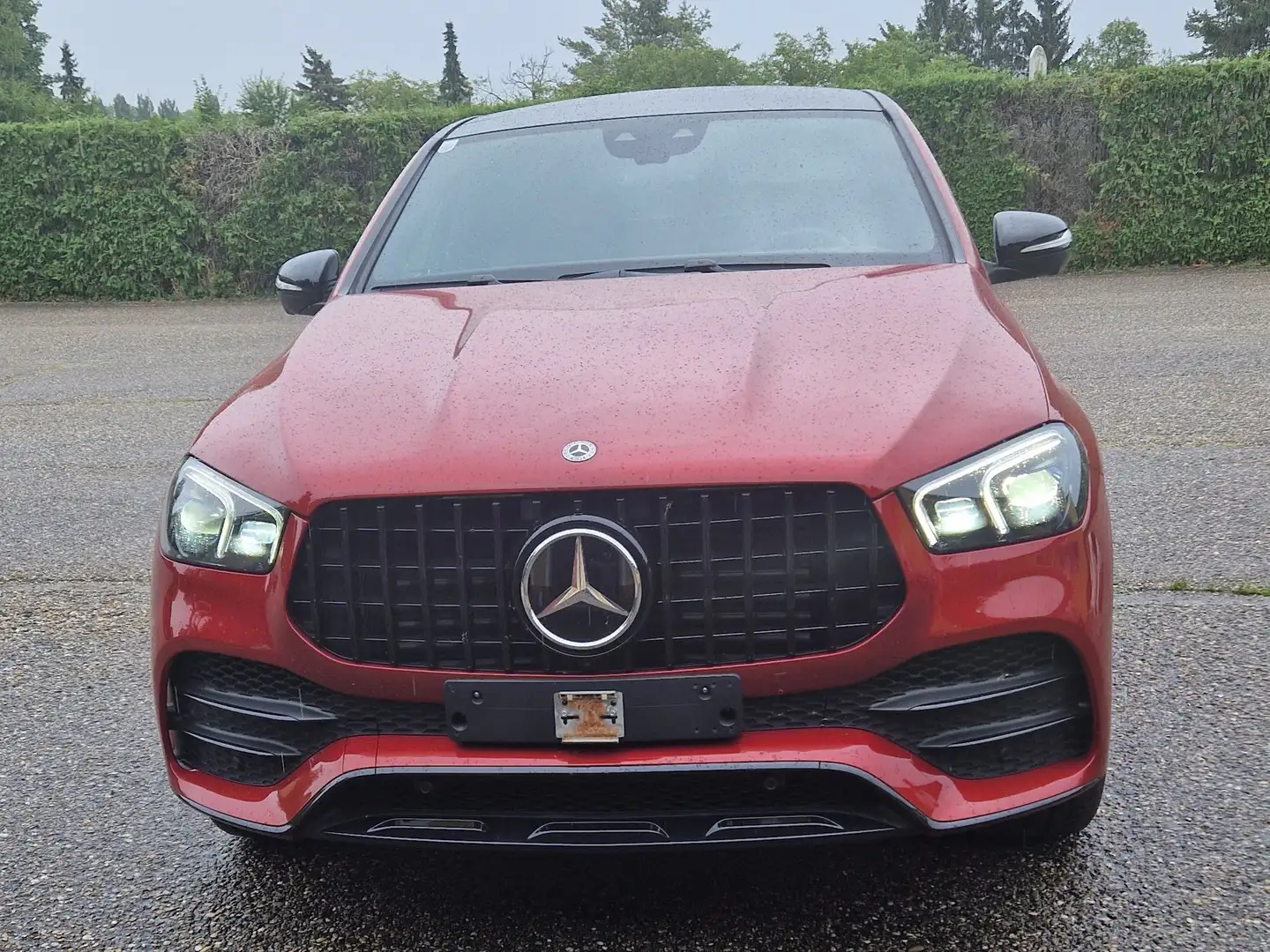 Mercedes-Benz GLE 400 GLE-Coupe d 4Matic 9G-TRONIC AMG Line MEGAVOLL Czerwony - 2