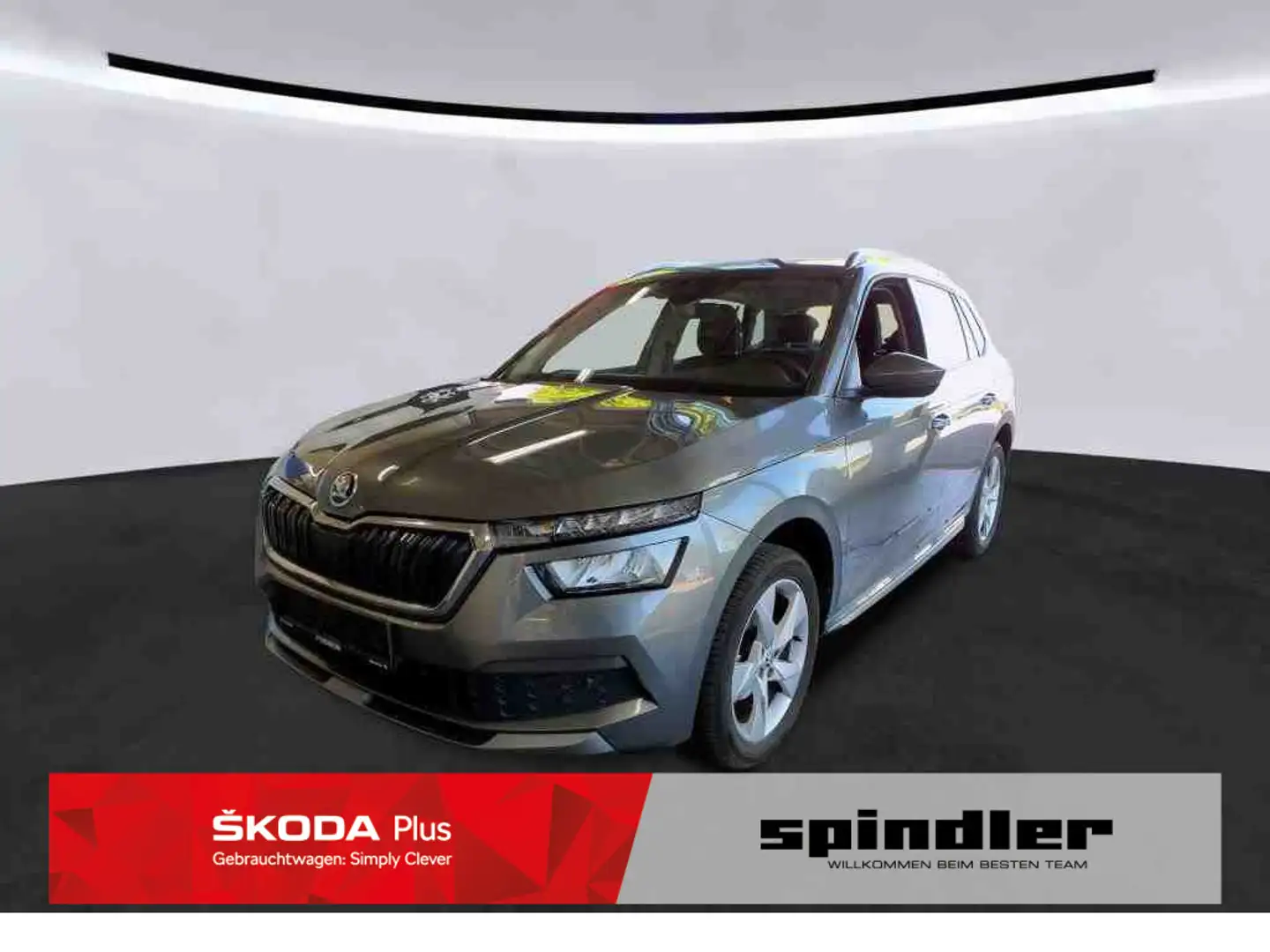 Skoda Kamiq Style 1.0 TSI / LED, Tempomat, Navi, SHZ Gris - 1