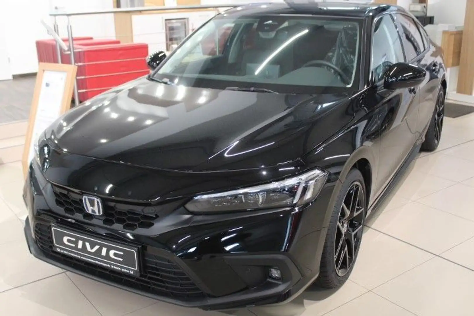 Honda Civic 2.0 Hybrid Advance Schwarz - 1