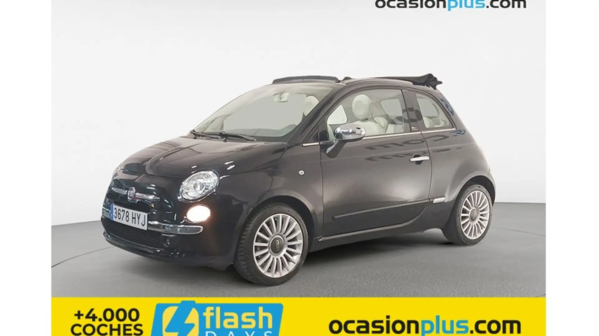 Fiat 500C 0.9 T TwinAir Lounge Negro - 1