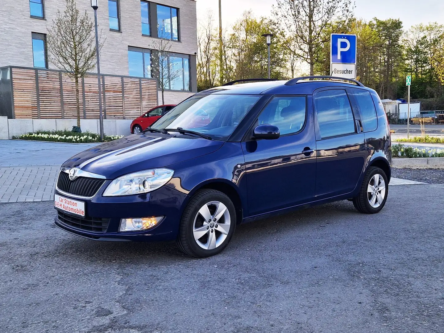 Skoda Roomster Ambition/1Hand/Alufelgen/PDC hinten/Euro5/Color/ Blau - 1