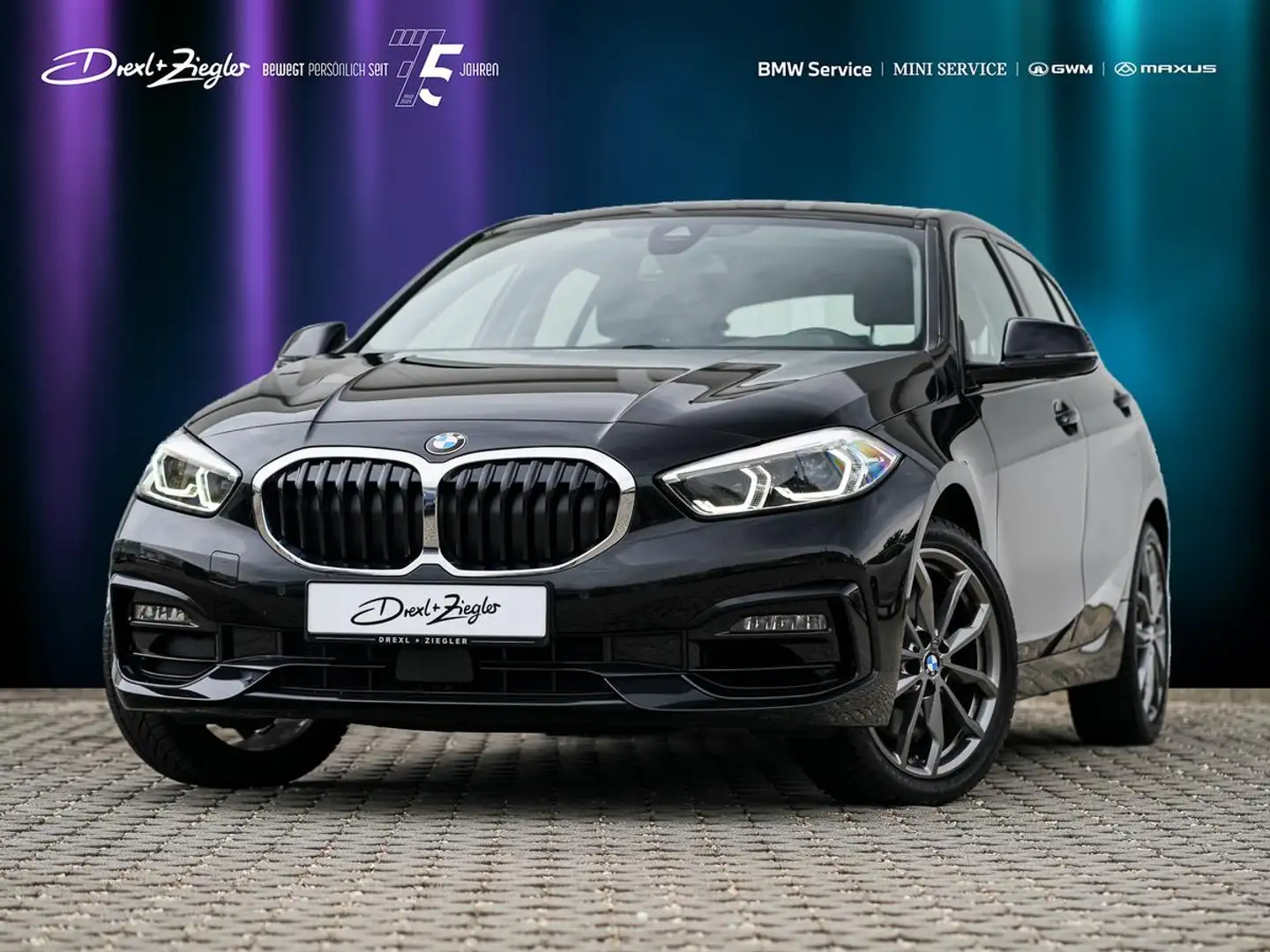 BMW 120 i SportLine 18" LiveCoProf HiFi eKlappe LRH Černá - 1